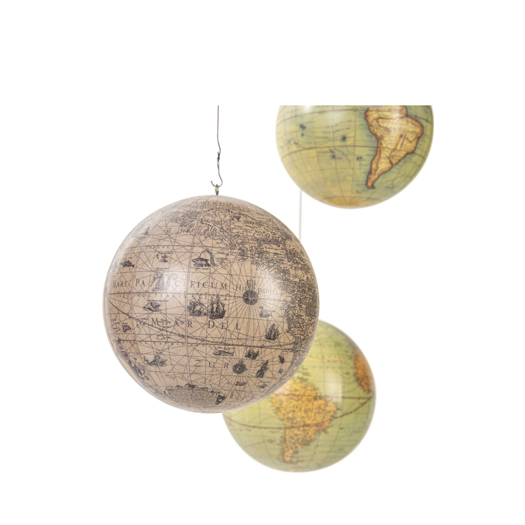 Authentic Models Mobile With Globes