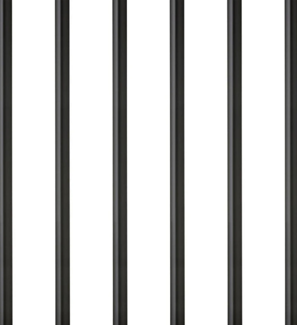 Lyngby Glas straw 6 pcs. black, 6 pcs.