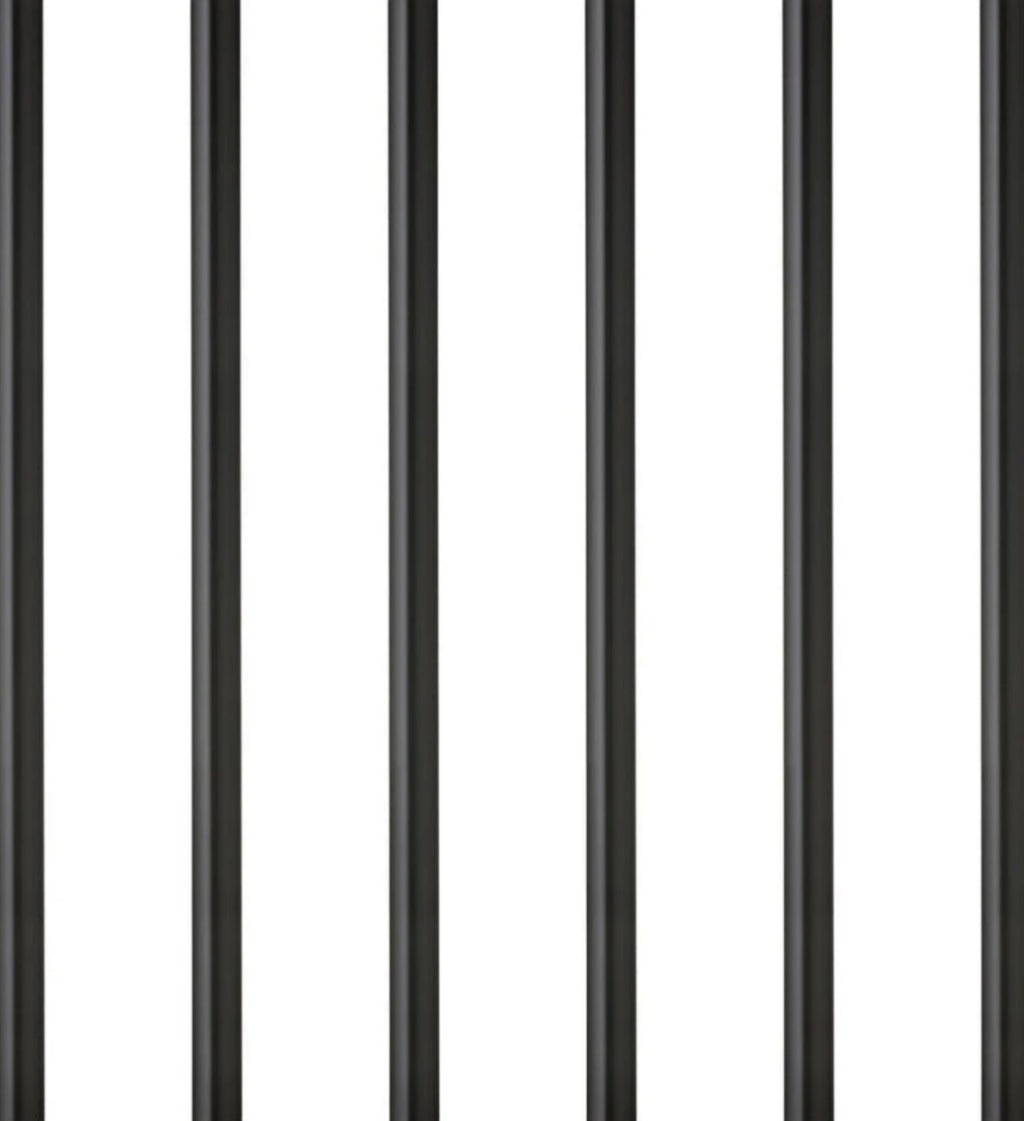 Lyngby Glas straw 6 pcs. black, 6 pcs.