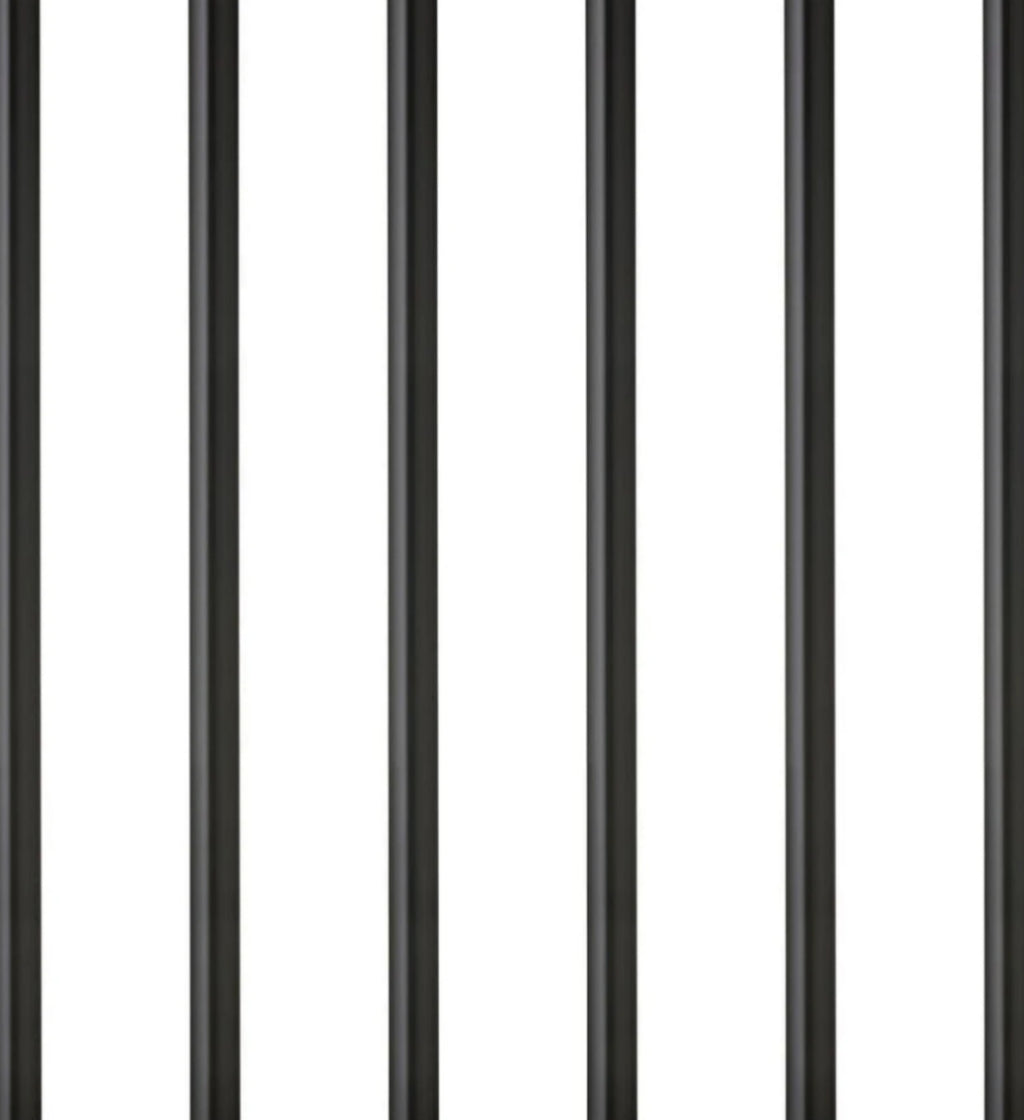 Lyngby Glas straw 6 pcs. black, 6 pcs.