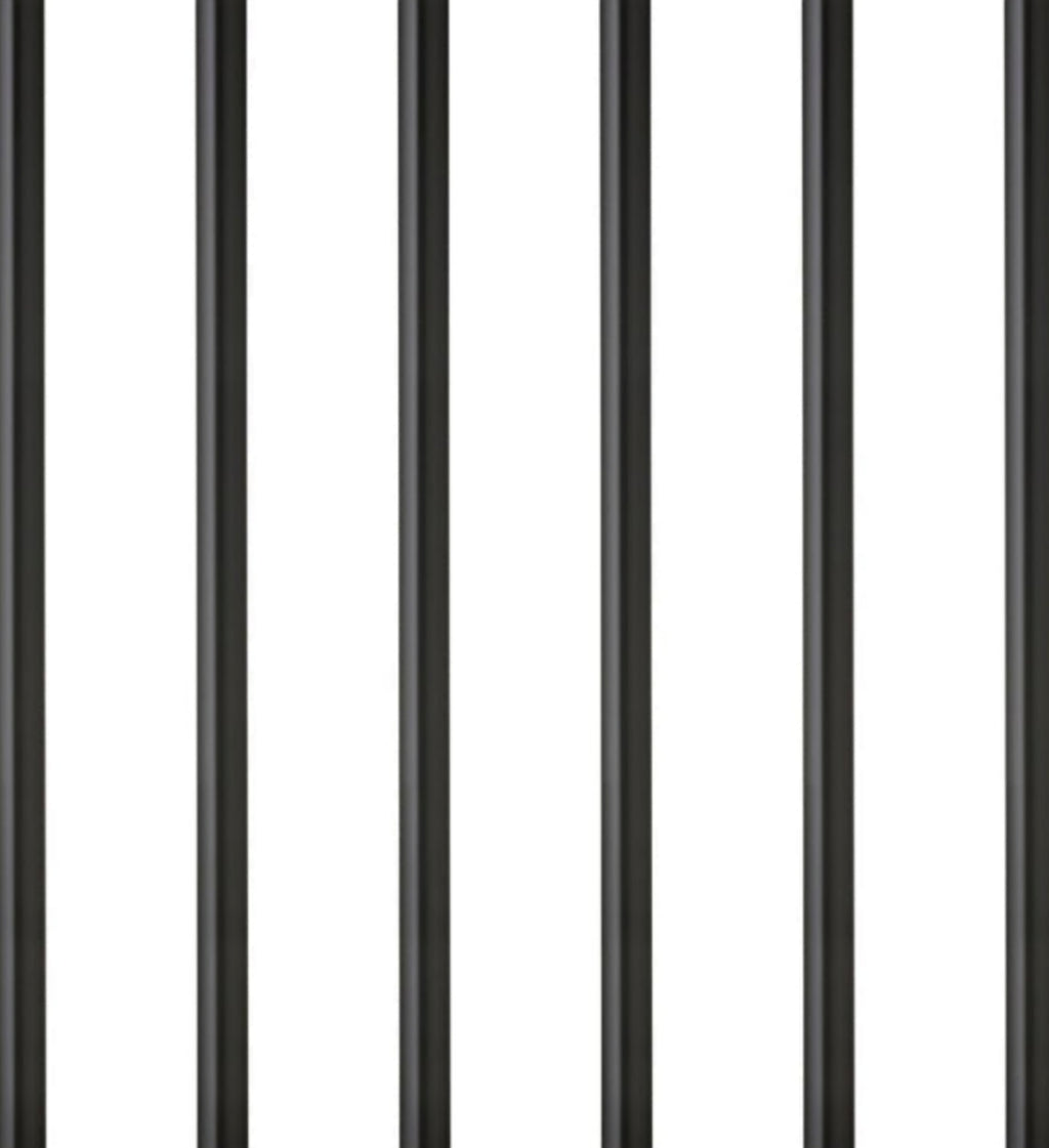 Lyngby Glas straw 6 pcs. black, 6 pcs.