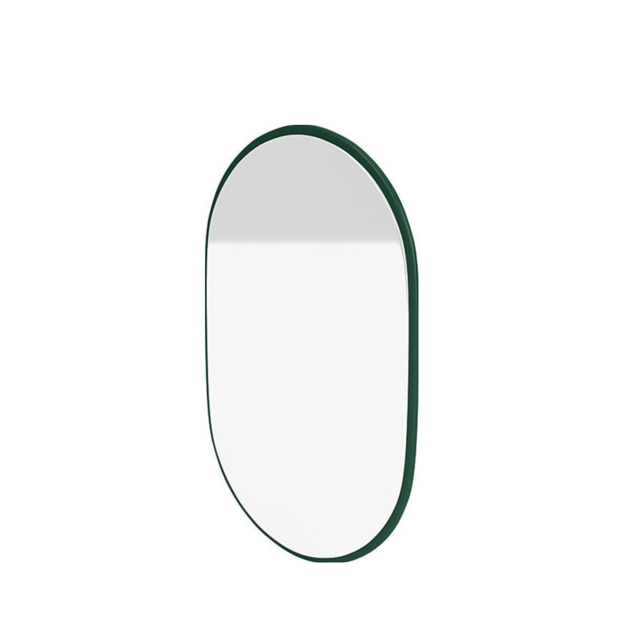 Montana Look Oval Mirror, Pine Green