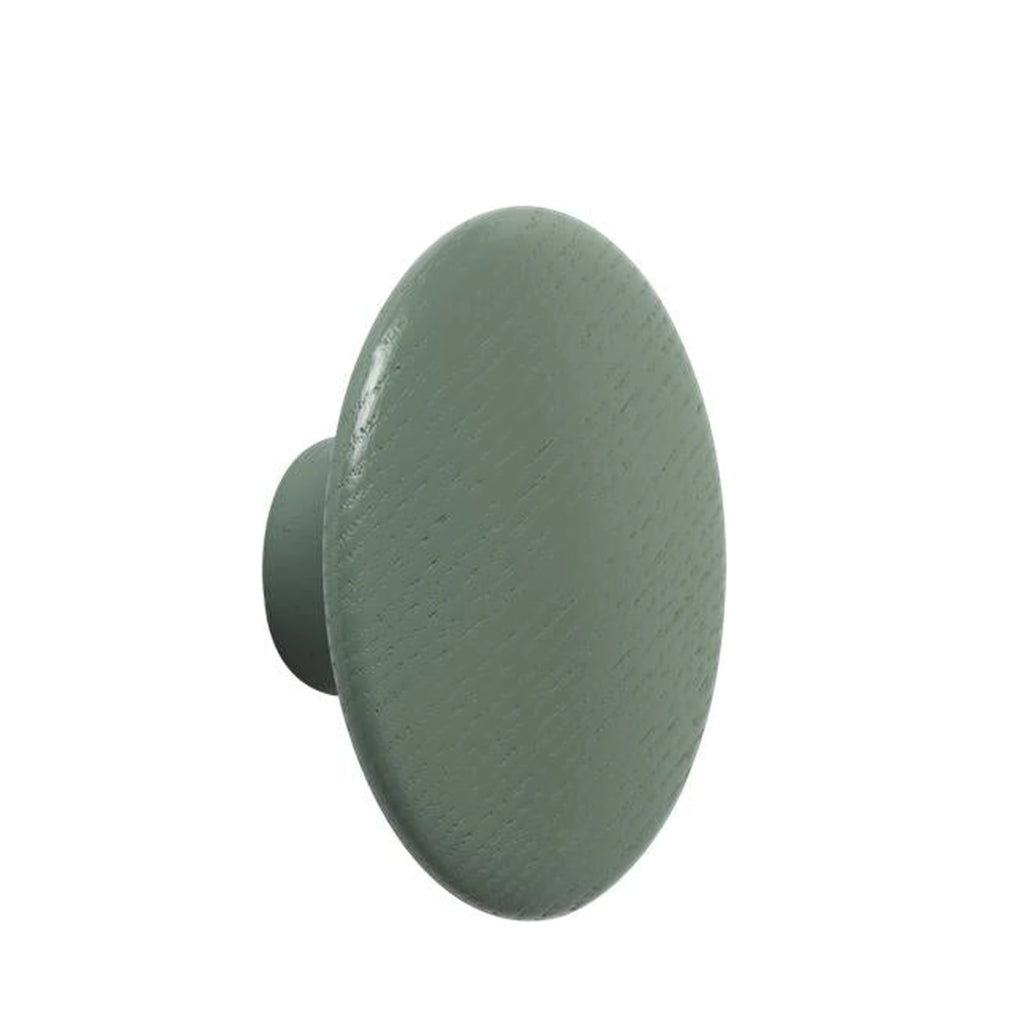 Muuto The Dots Hook Wood Greenwood ø 17 Cm, Gree