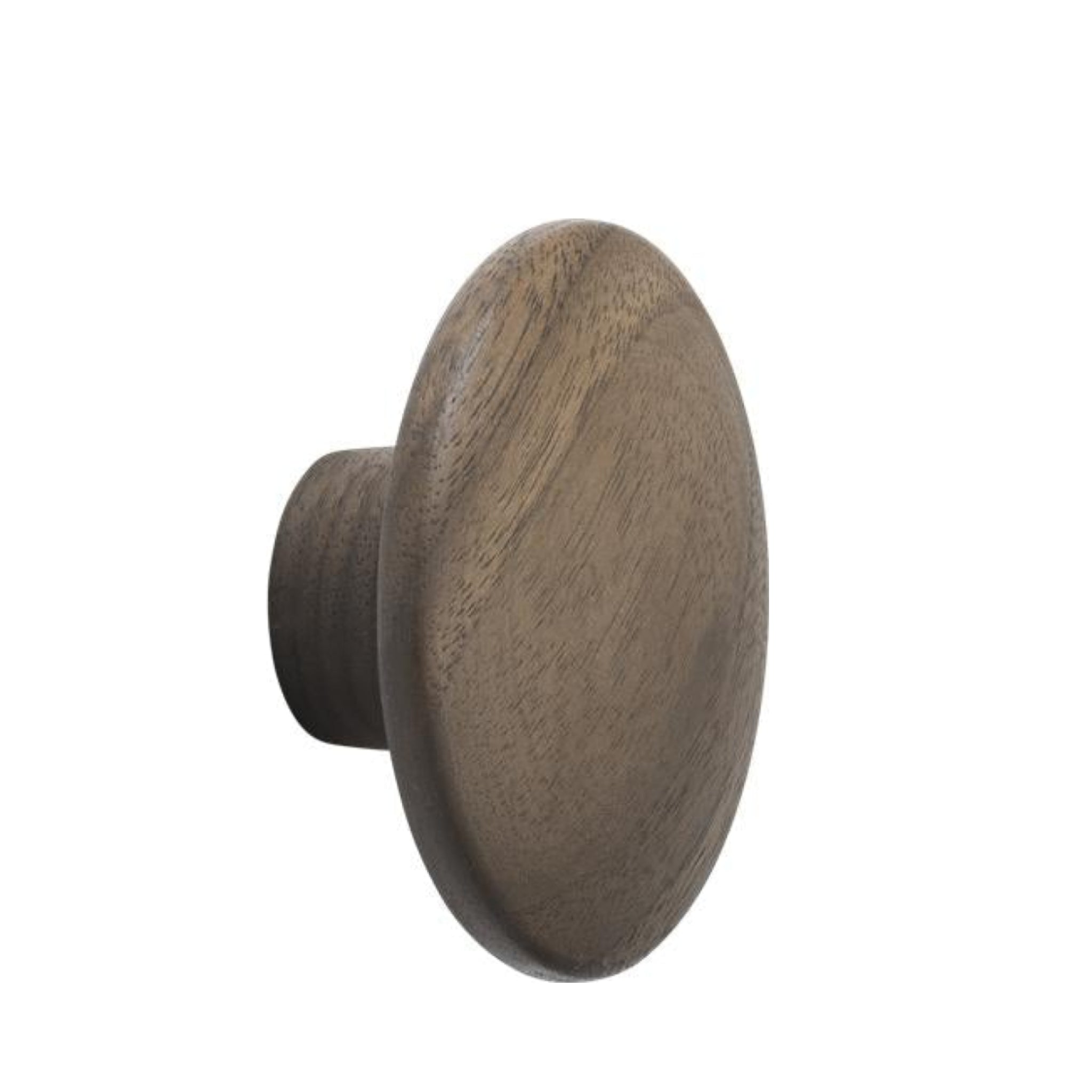 Muuto The Dots Hook Wood Walnut Wood ø 17 Cm, Walnu
