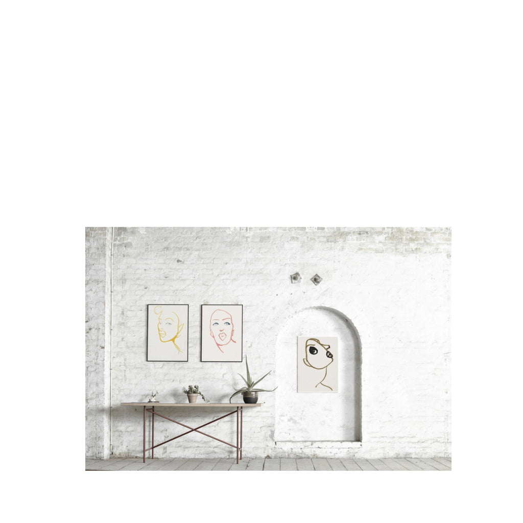 Paper Collective Silhouette 02 Poster, 30x40 Cm