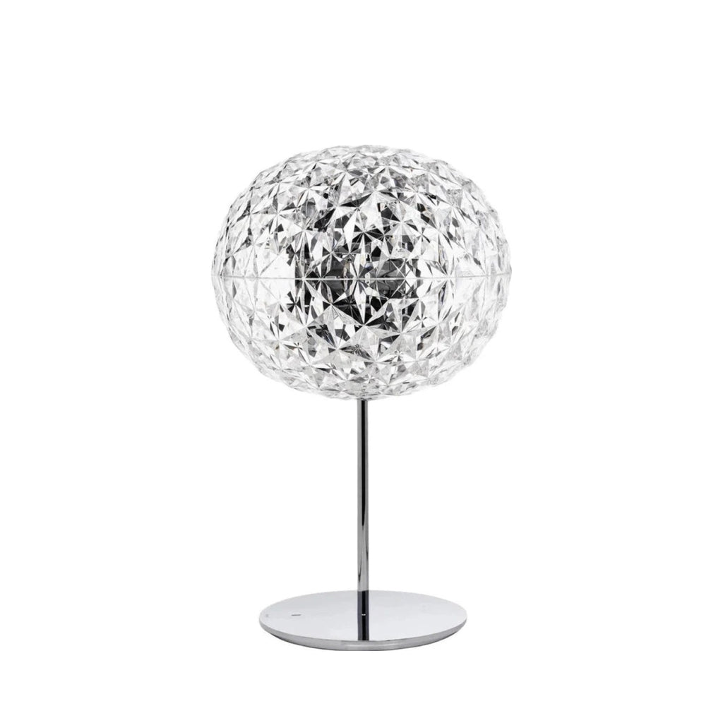 Kartell Planet Table Lamp with Base, Crystal