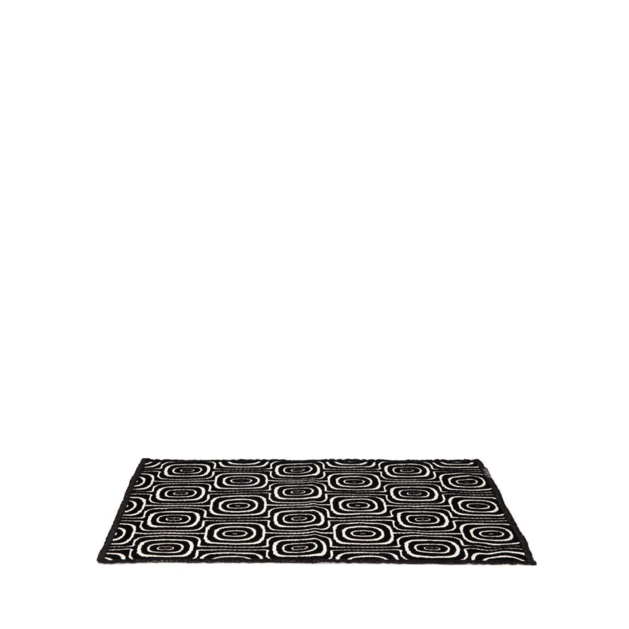 Dutchdeluxes placemat Set of 4 Black & White, Monkey Eyes