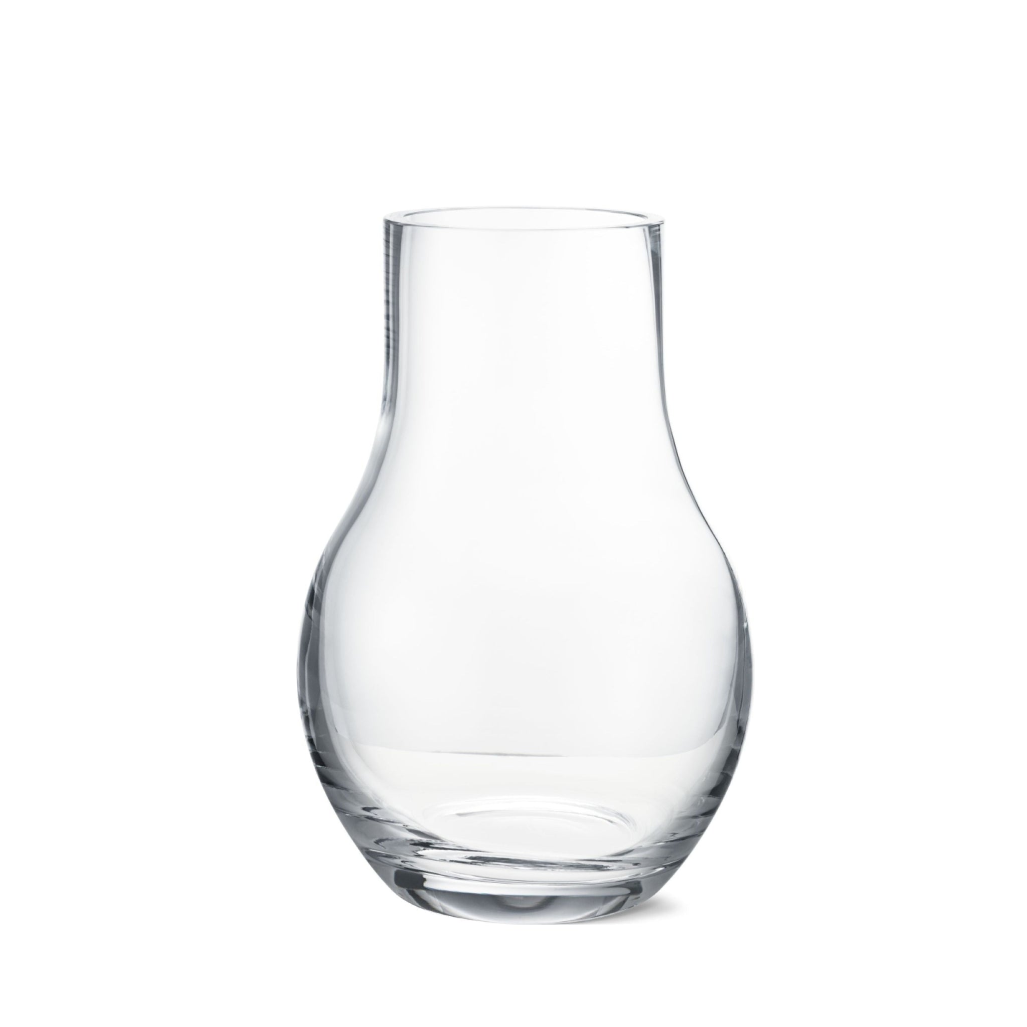 Georg Jensen Cafu Vase Glass Clear, 30 Cm