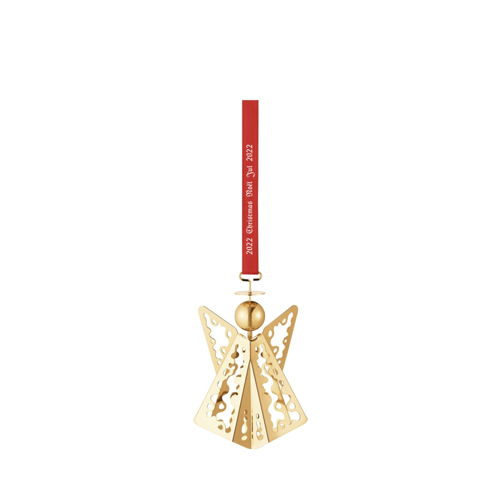 Georg Jensen Christmas Mobile Lace Angel , Gold Plated