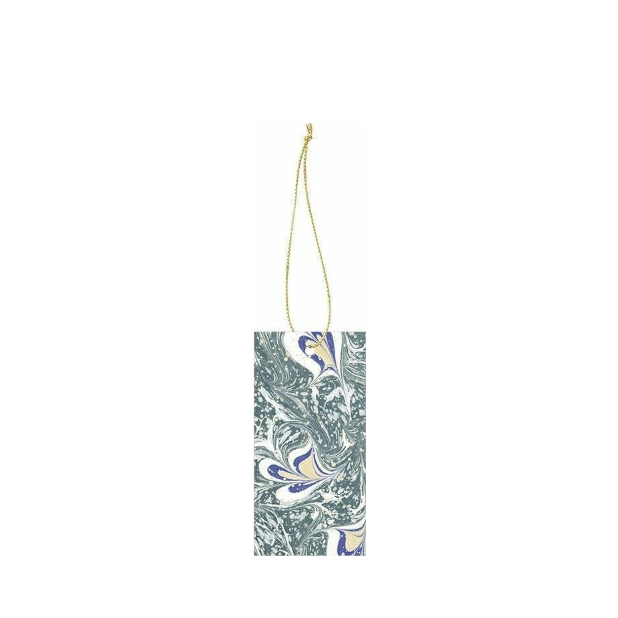 Ferm Living Marbling Gift Tag, Grey