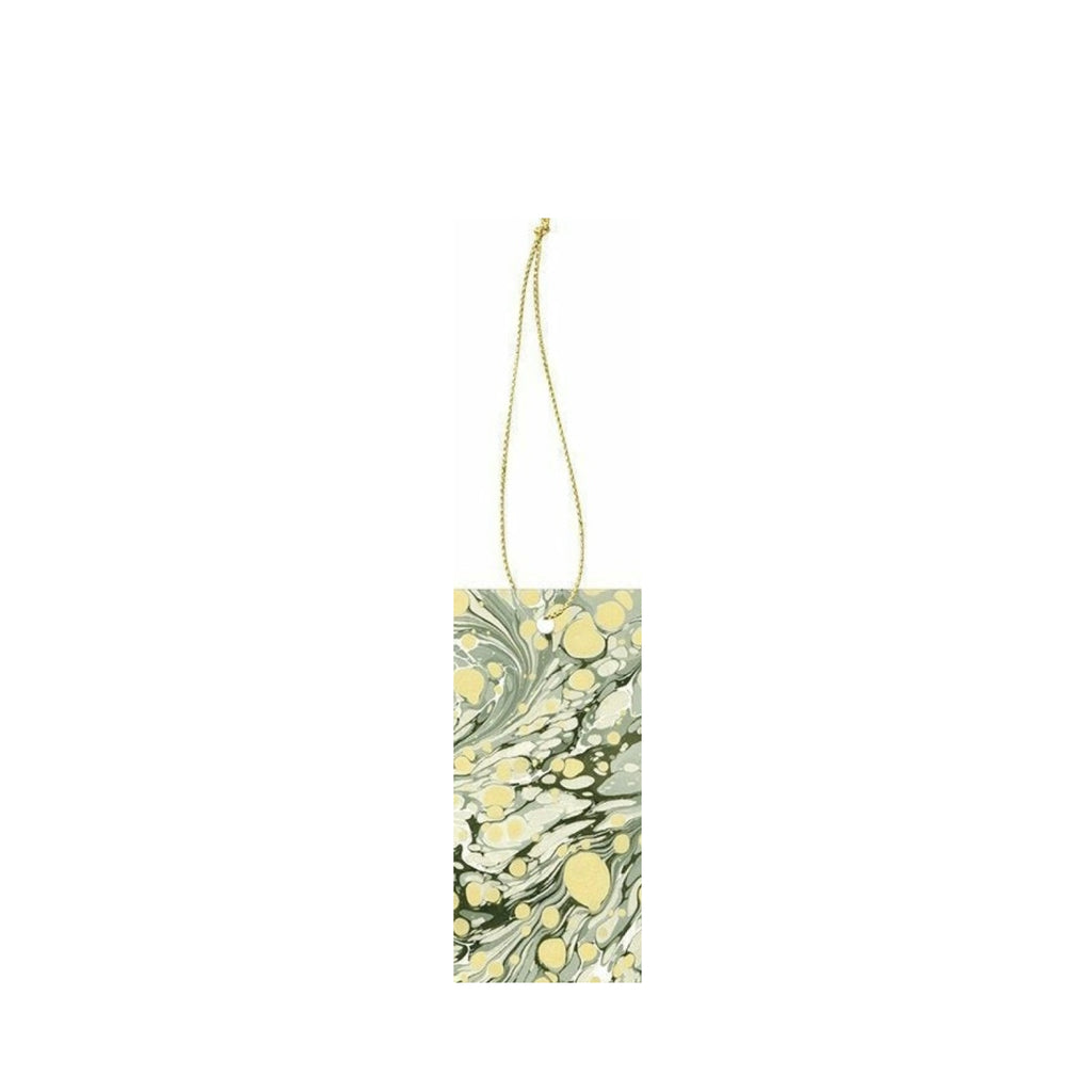 Ferm Living Marbling Gift Tag, Green