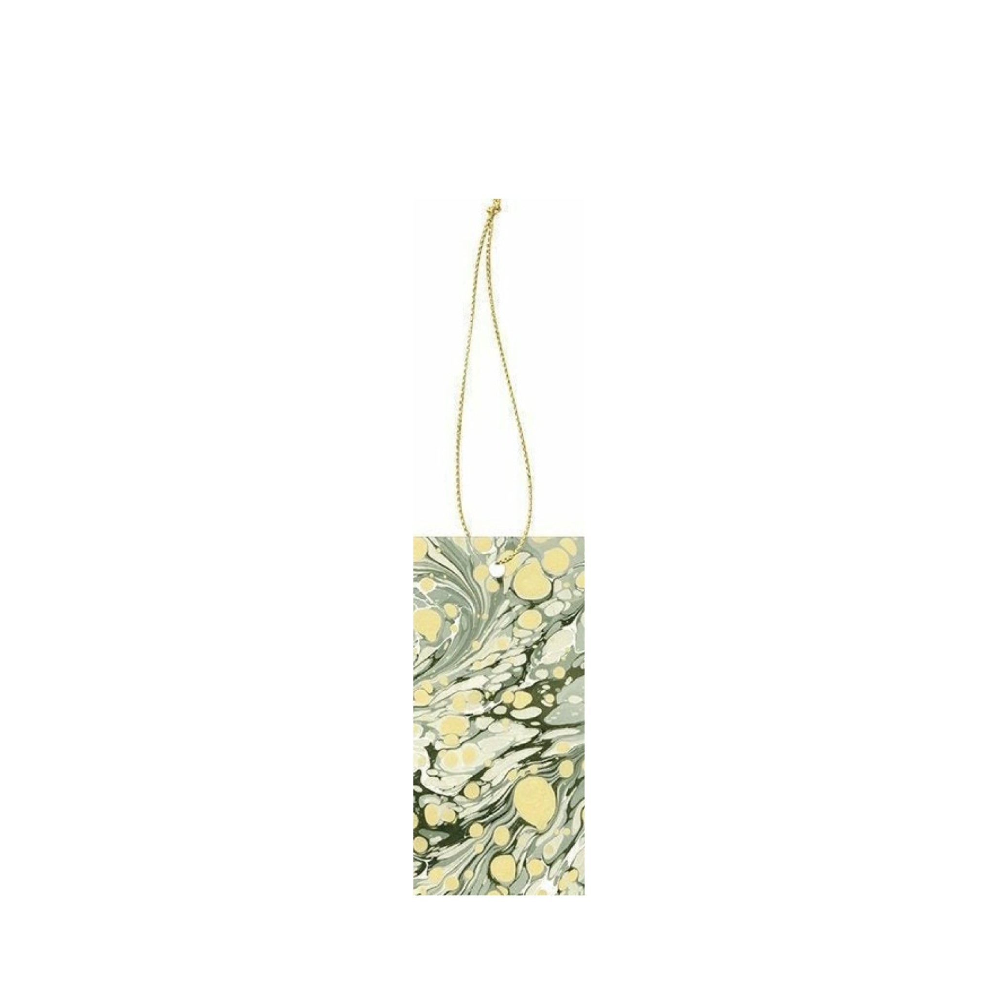 Ferm Living Marbling Gift Tag, Green