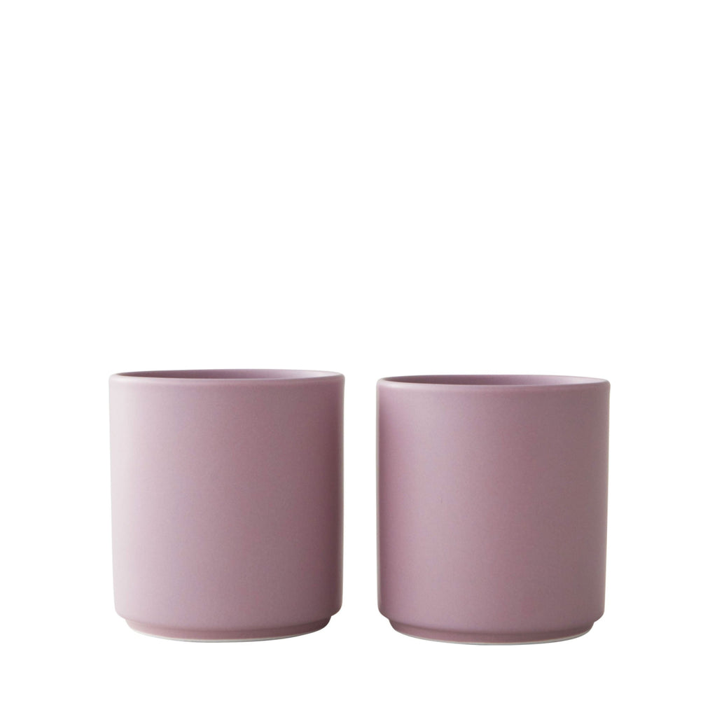 Design Letter's Favorite Mug Set of 2, Lavender