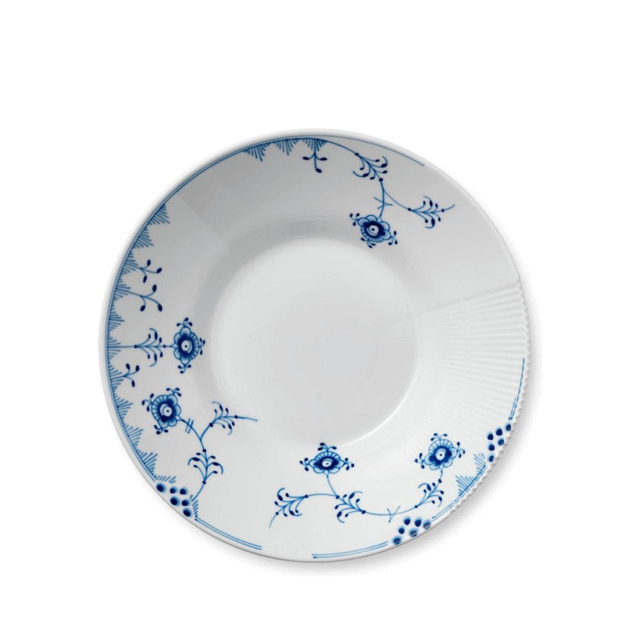 Royal Copenhagen Elements Blue Deep Plate, 25 Cm