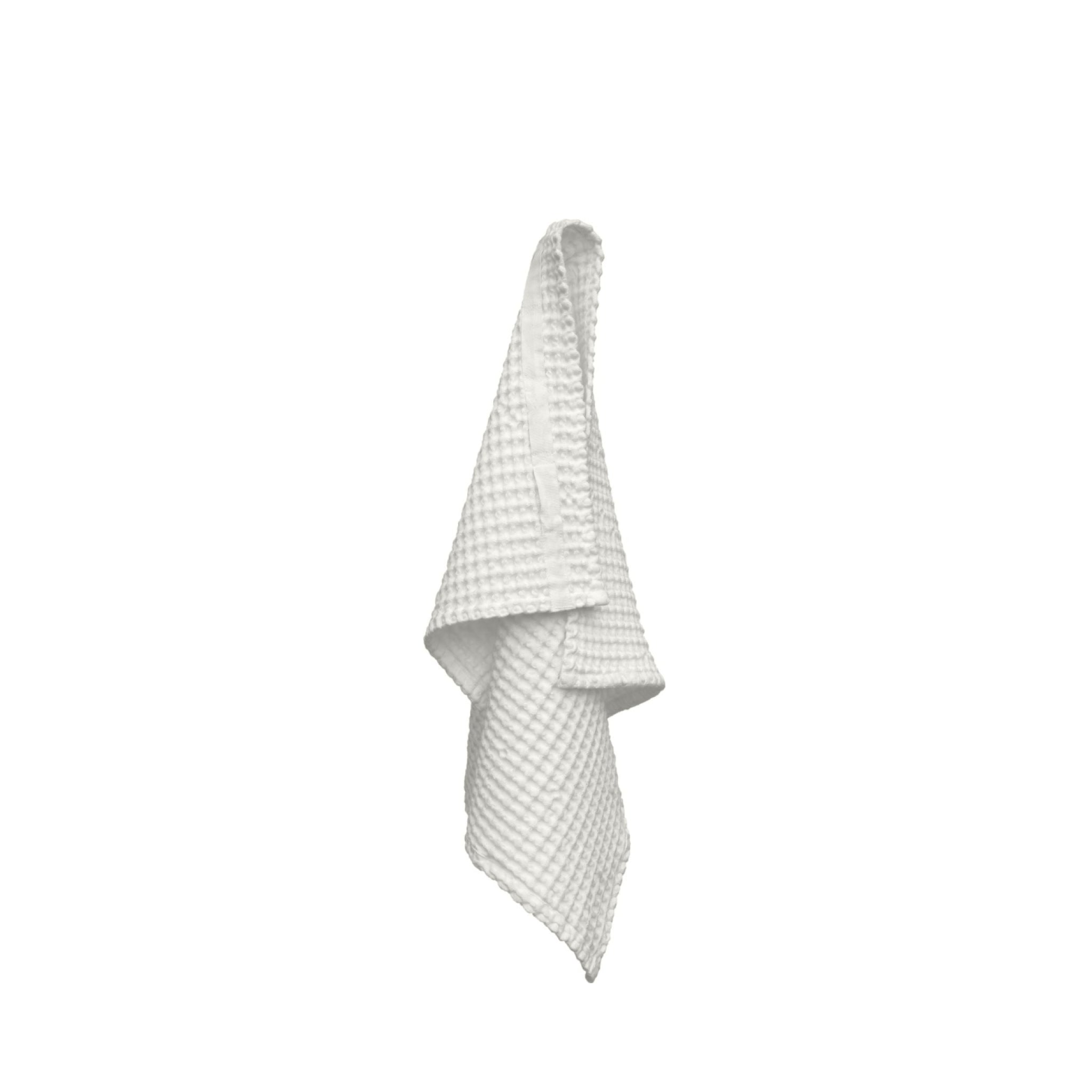 The Organic Company Big Waffle Hand Towel, Natural White