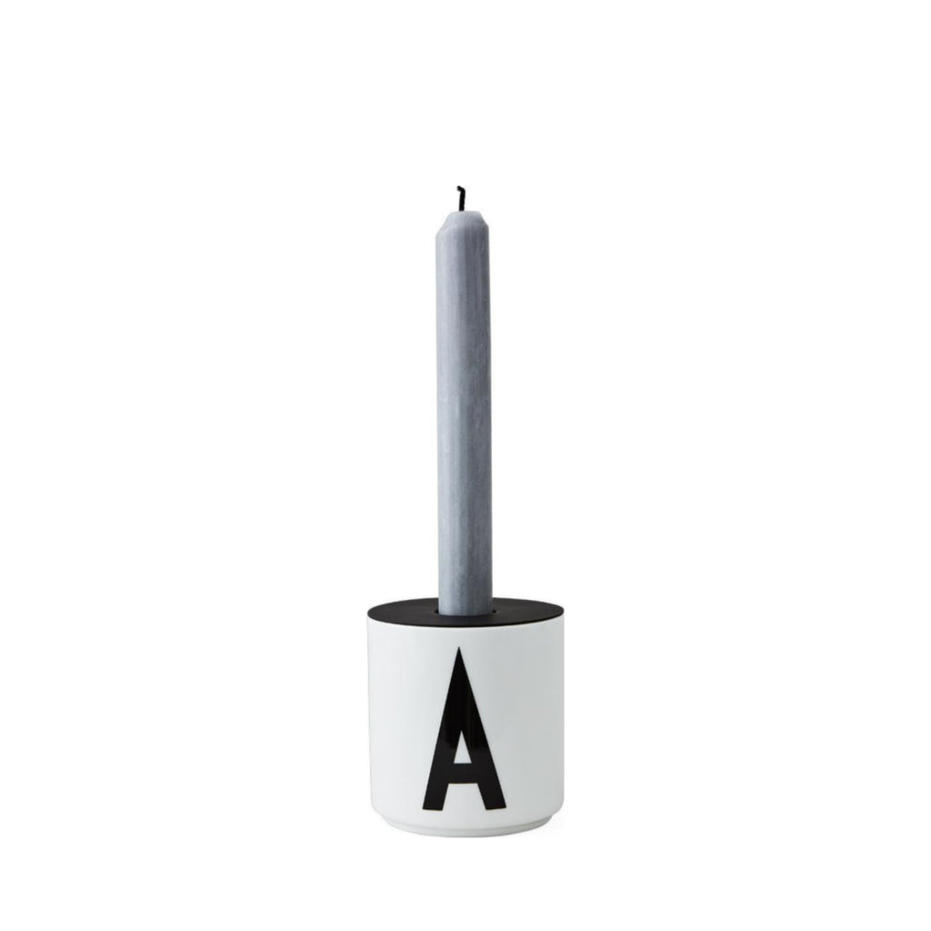 Design Letters Candle Keeps Insert for Abc Cups, pink