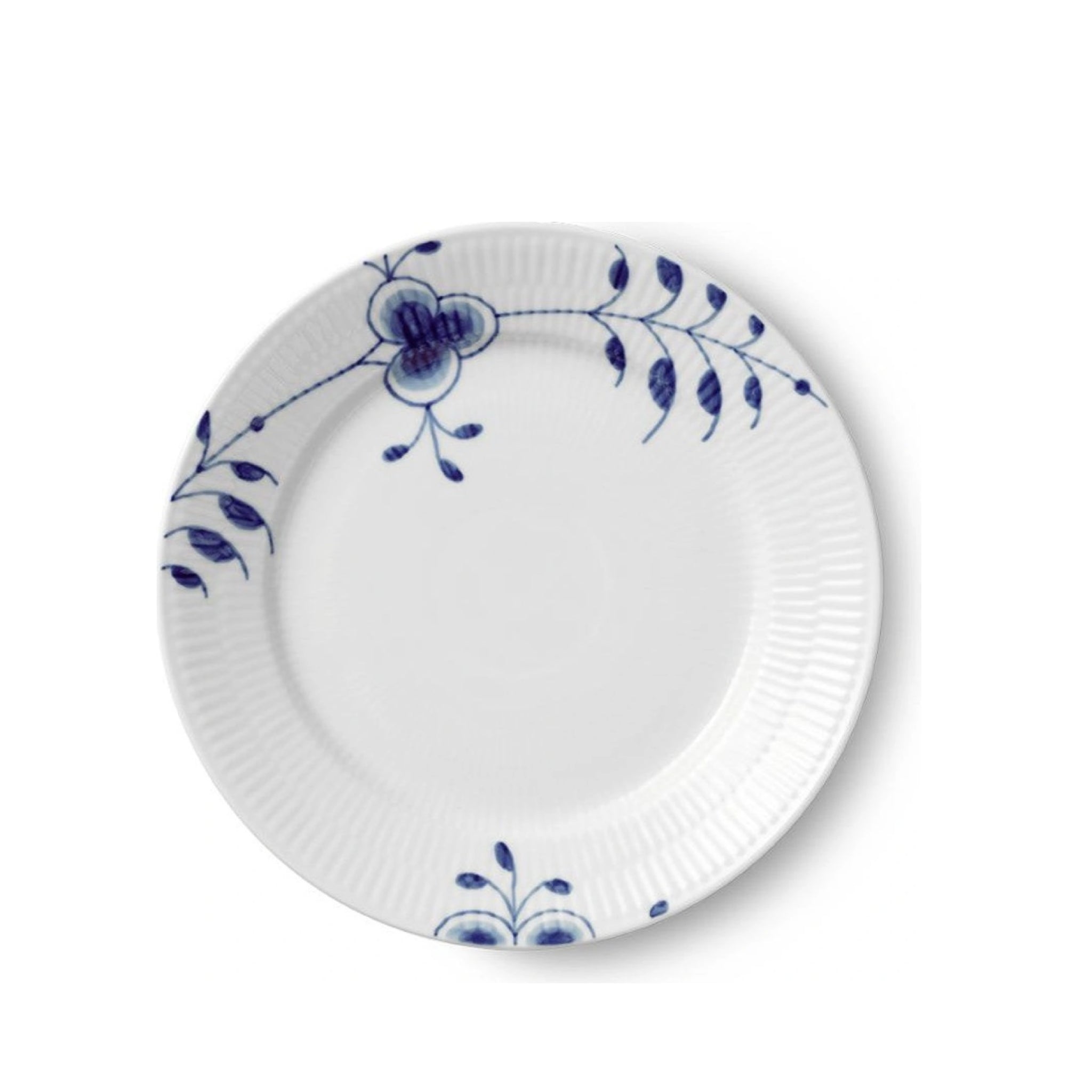 Royal Copenhagen Blue Fluted Mega Plate, 22cm
