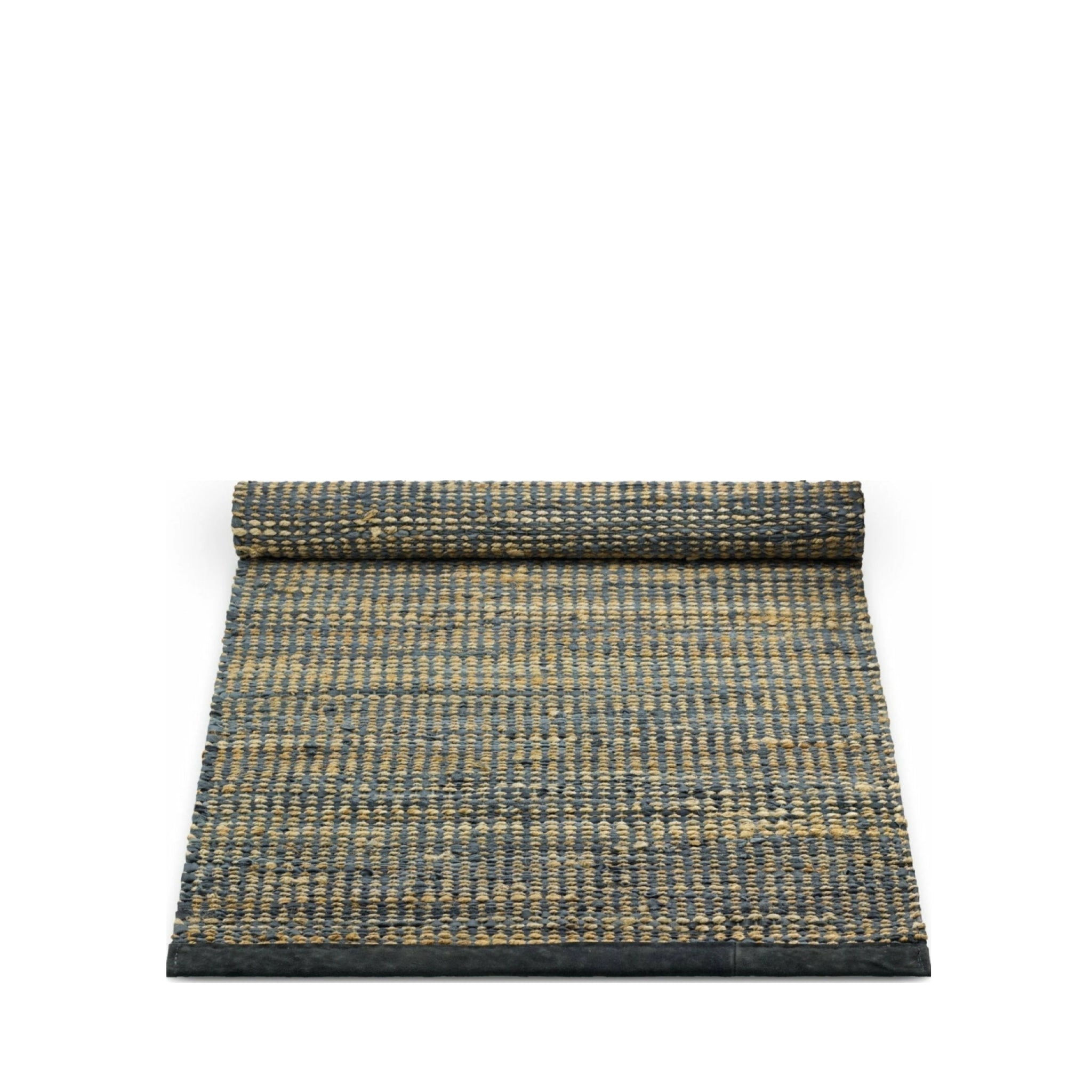 Rug Solid Jute Rug Graphite, 75 X 200 Cm