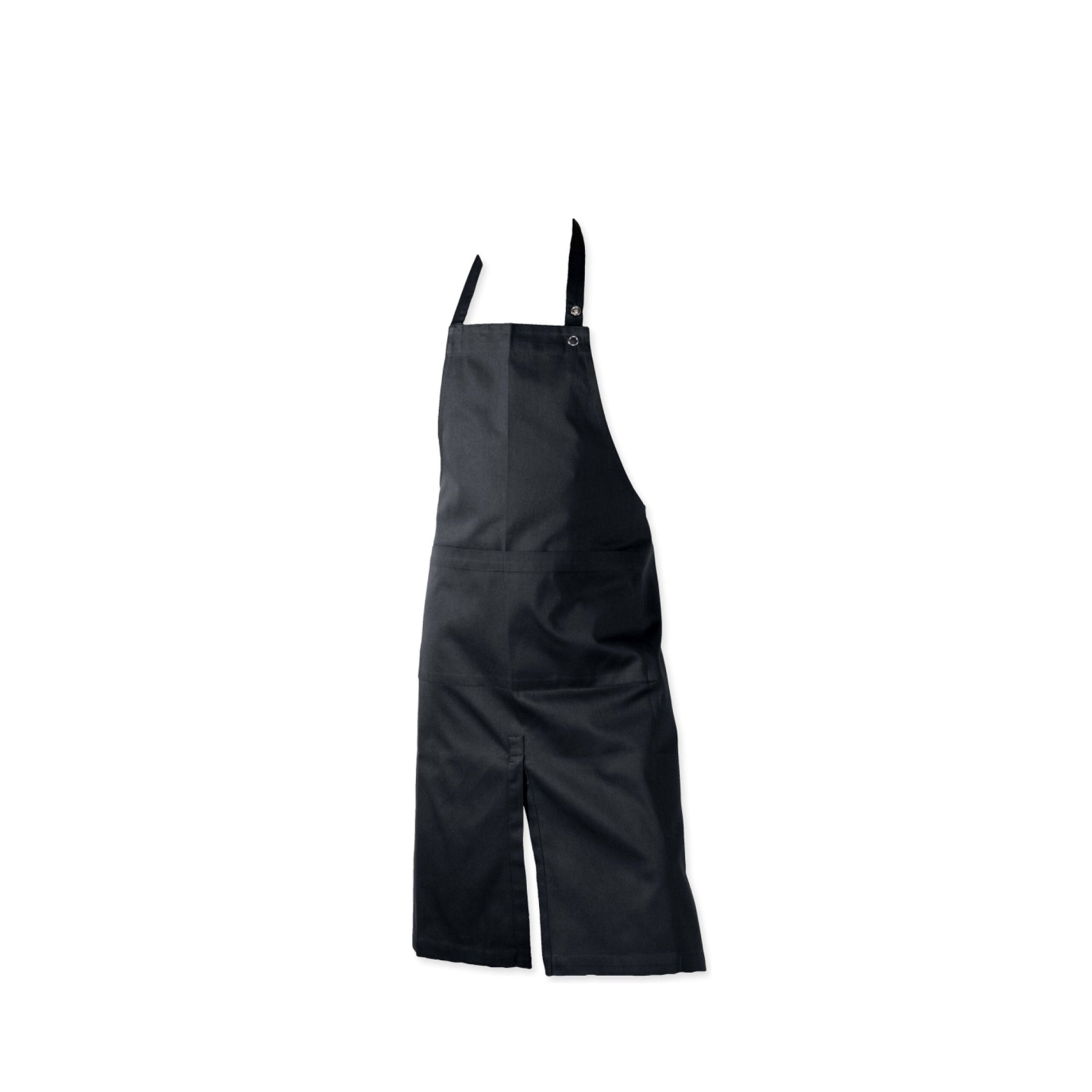 The Organic Company Apron With Pocket, Black