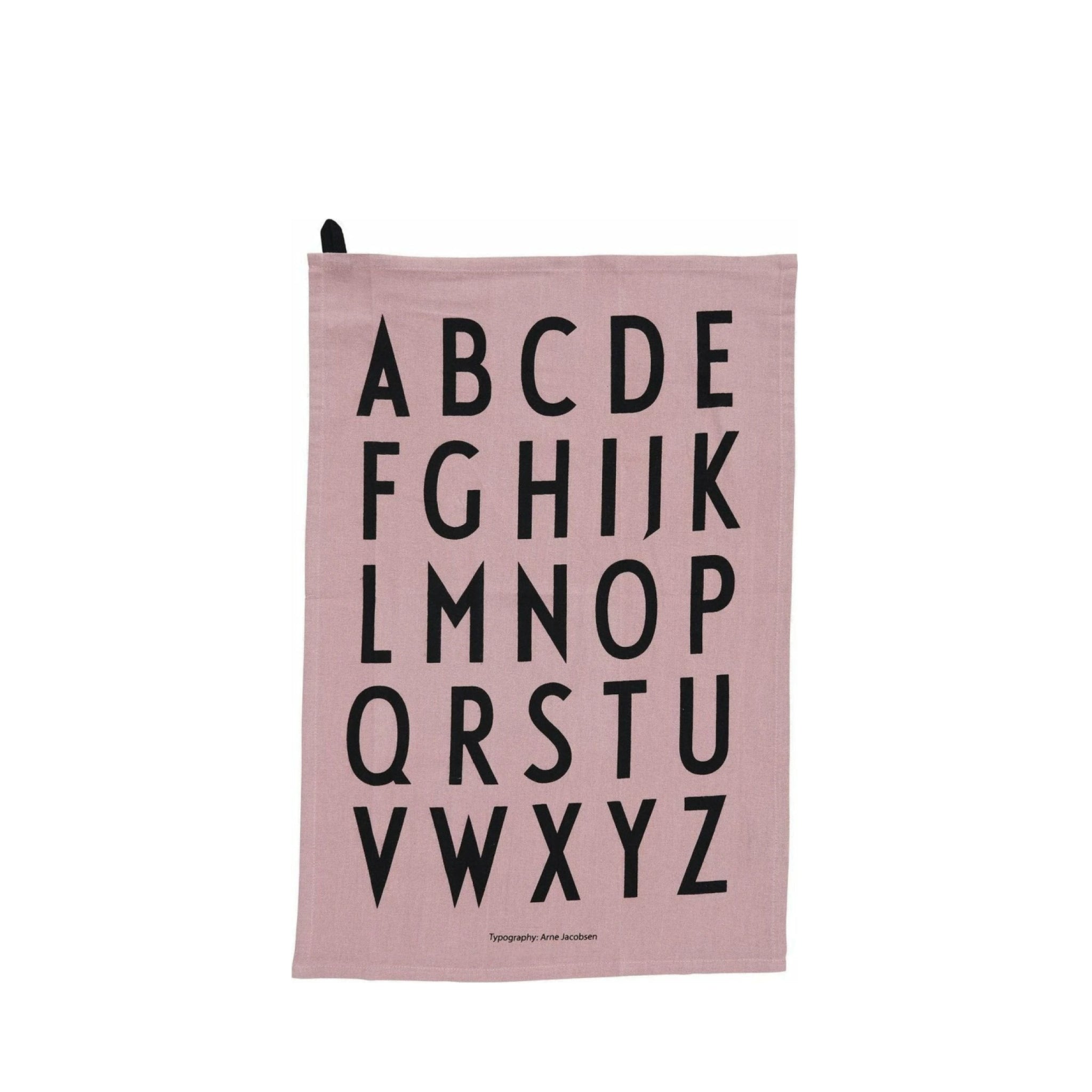 Design Letters Classic Tea Towel, Lavender