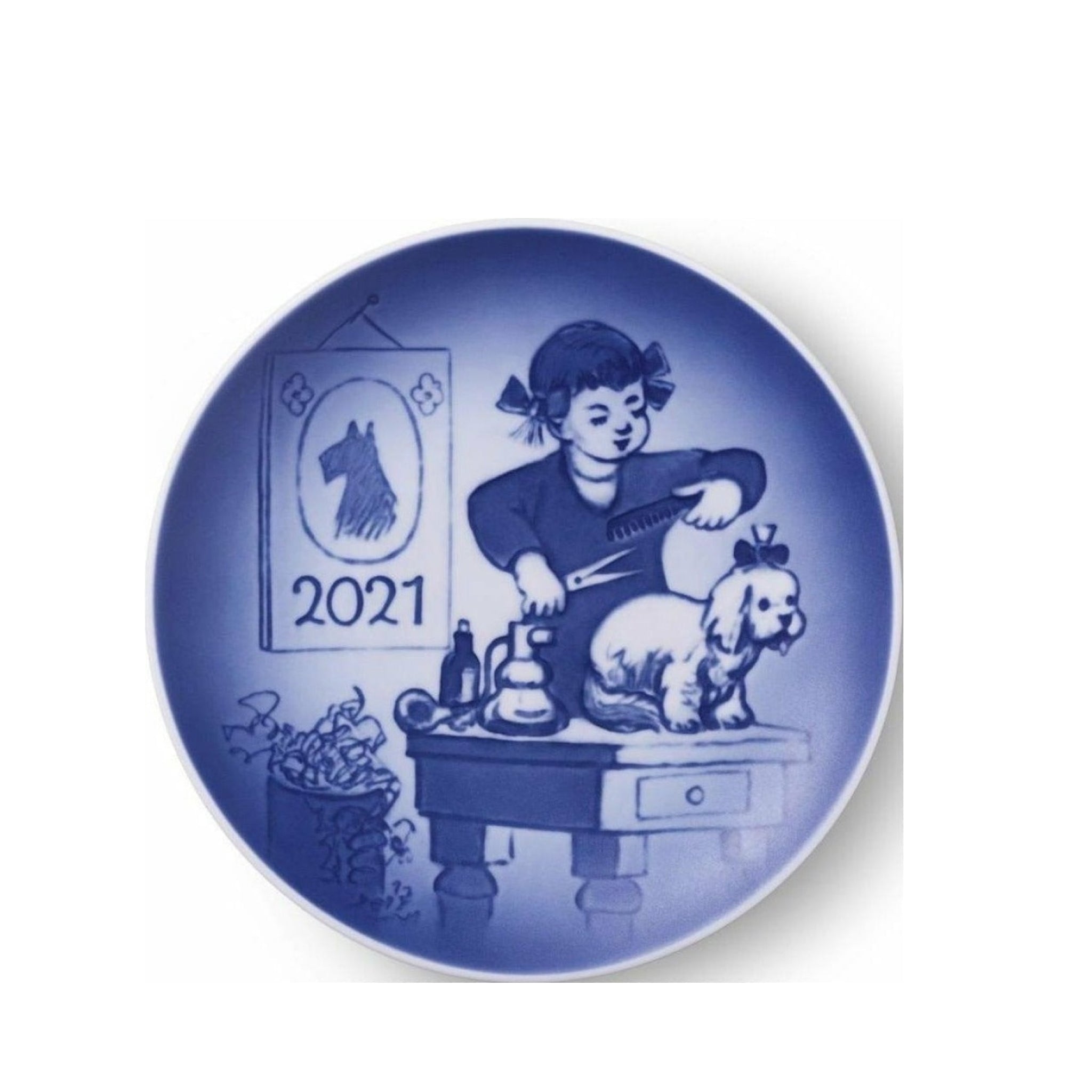 Royal Copenhagen B&G Plate Children's Day, ø 14 Cm