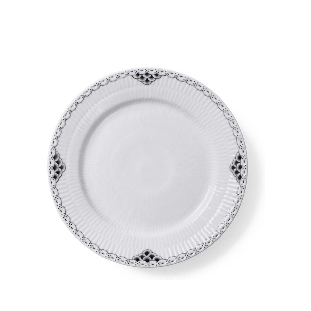 Royal Copenhagen Black Lace Plate, 19 Cm