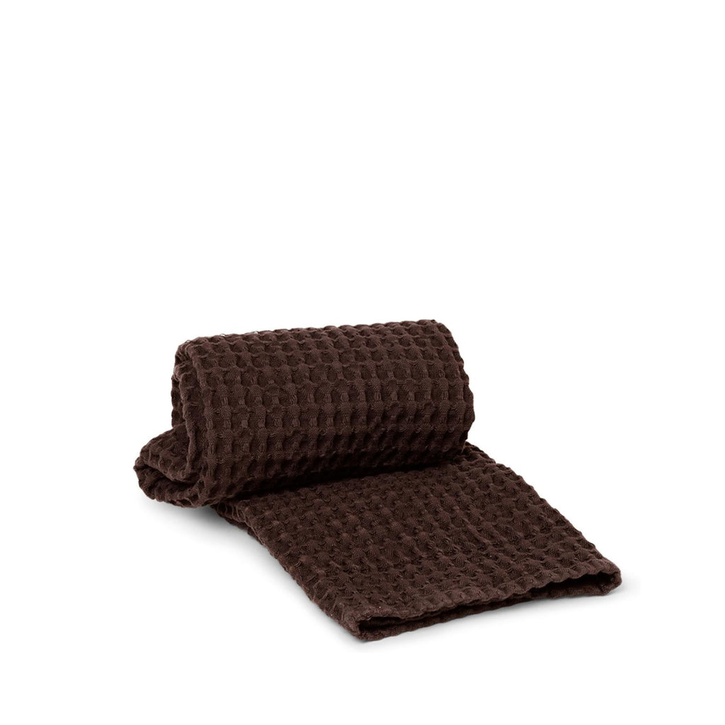 Ferm Living Organic Towel, Chocolate