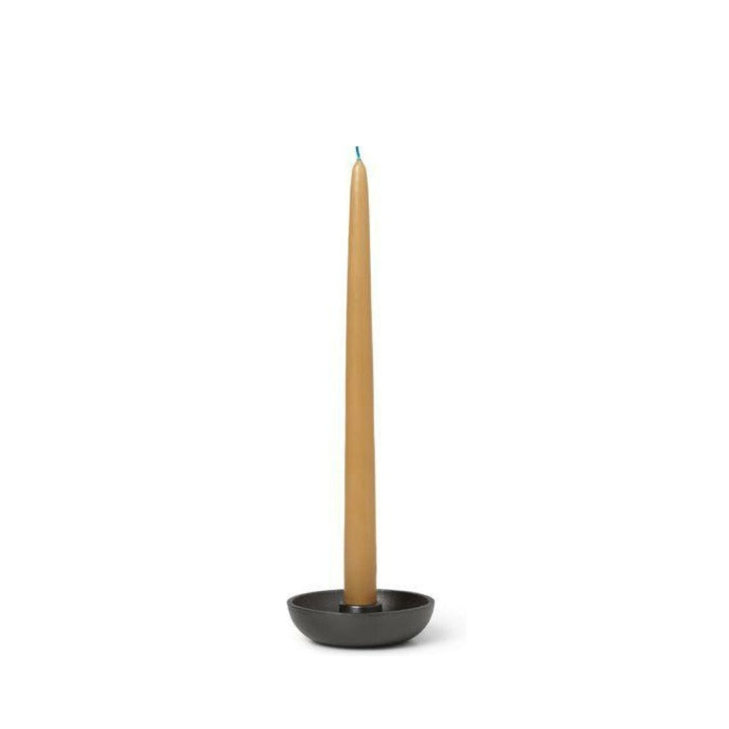 Ferm Living Bowl Candleholder Single, Black