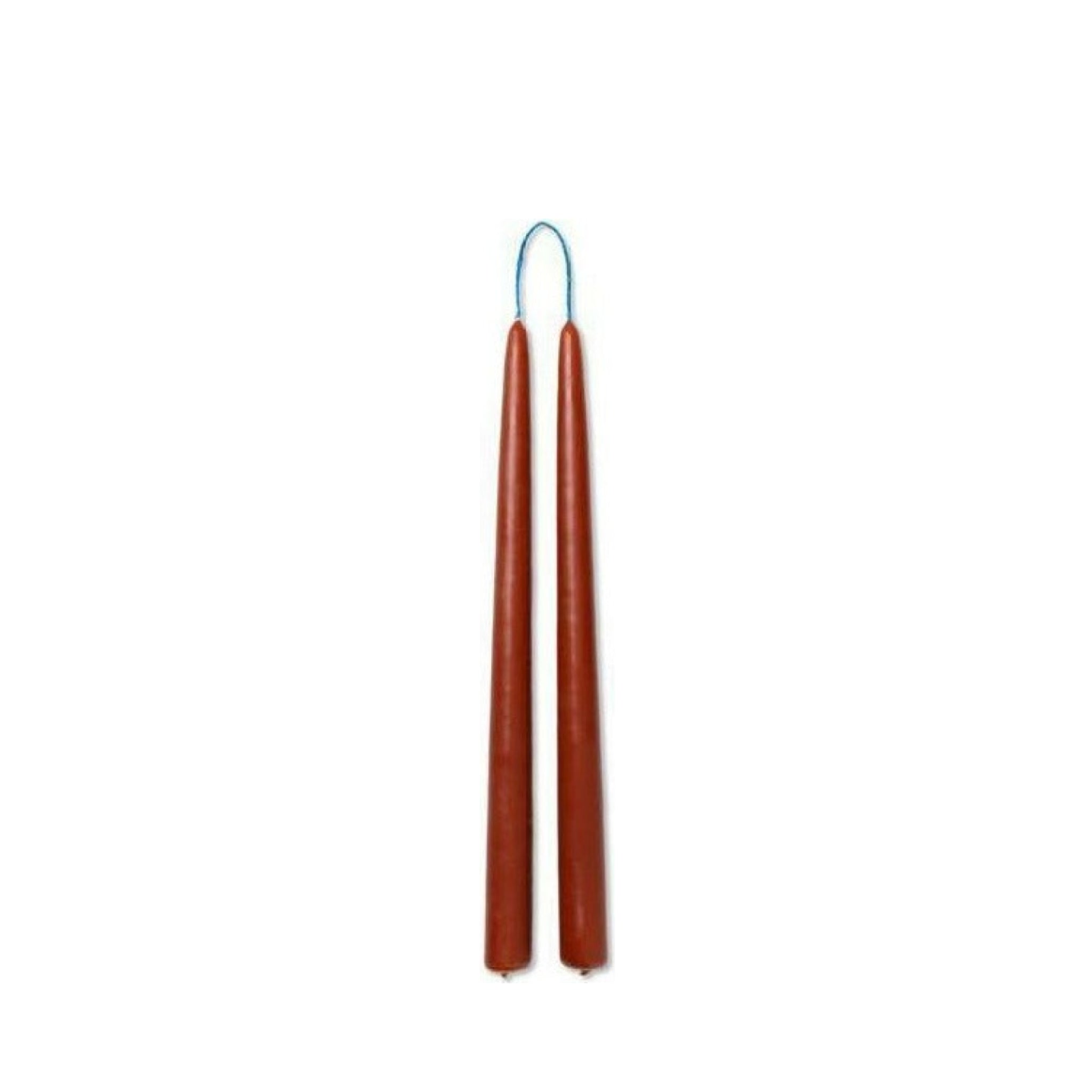 Ferm Living Dipped Candles Set Of 2 2,2x30 Cm, Rust