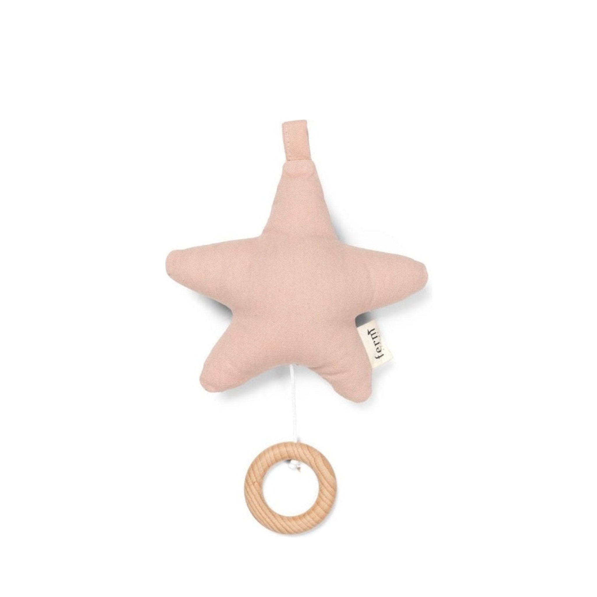 Ferm Living Star Music Mobile, Rose