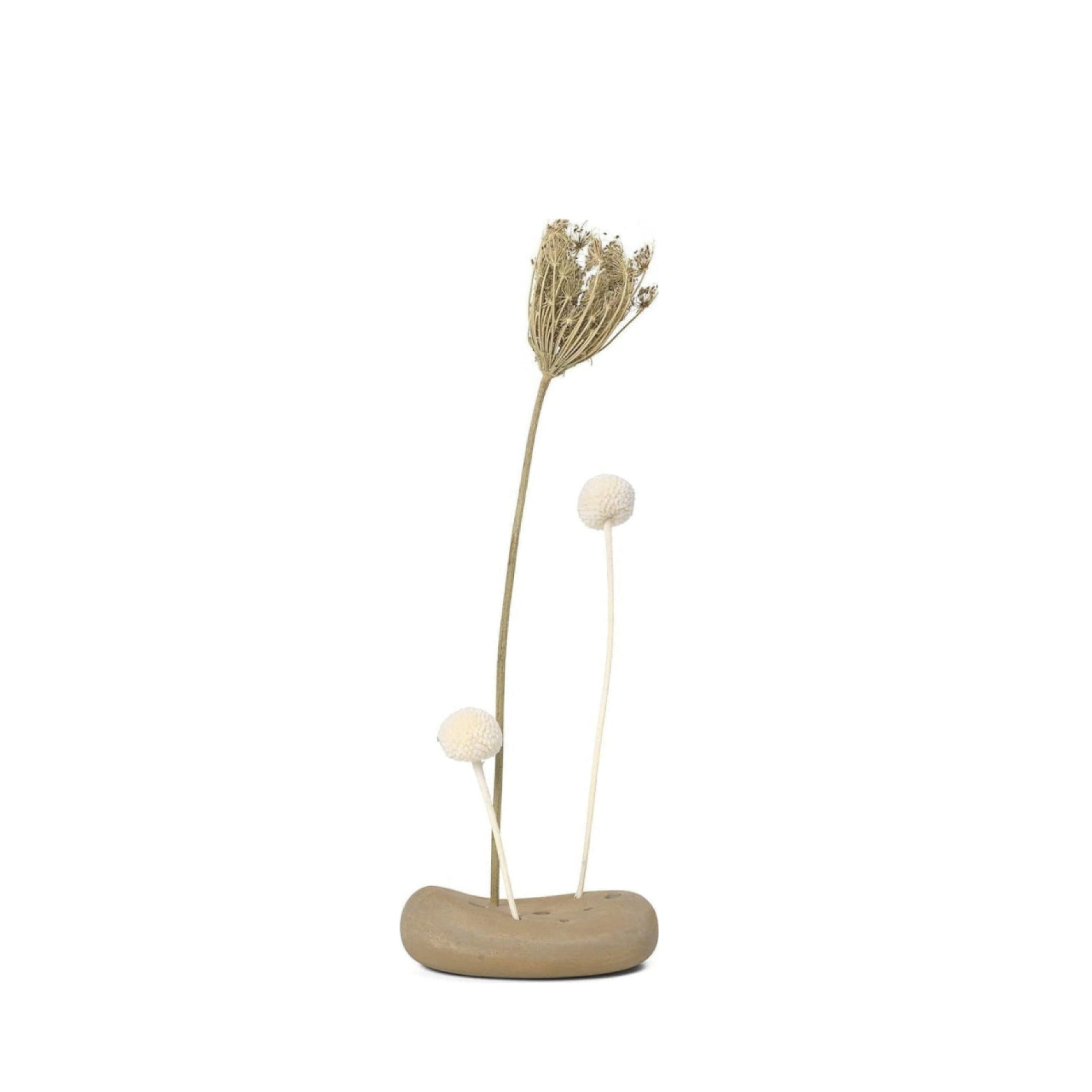 Ferm Living Vanitas Flower Stone, Sand
