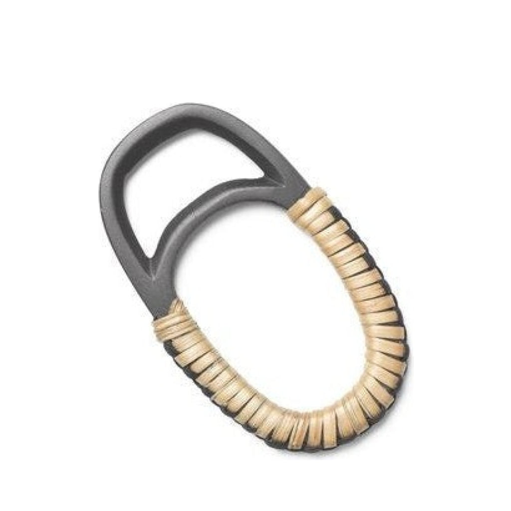 Ferm Living Weave Bottle Opener, Black Brass