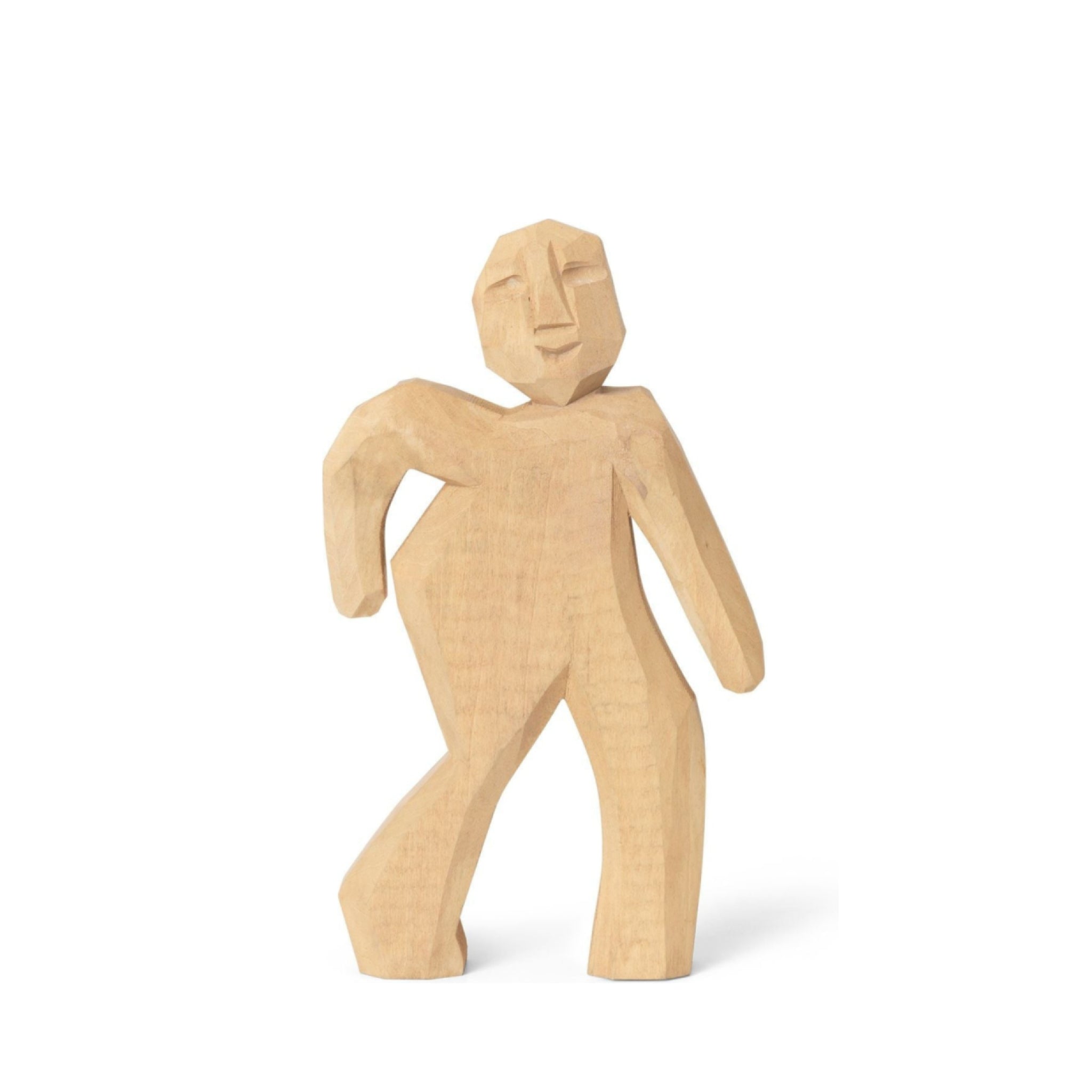 Ferm Living Victor Hand Carved Figure, Natural