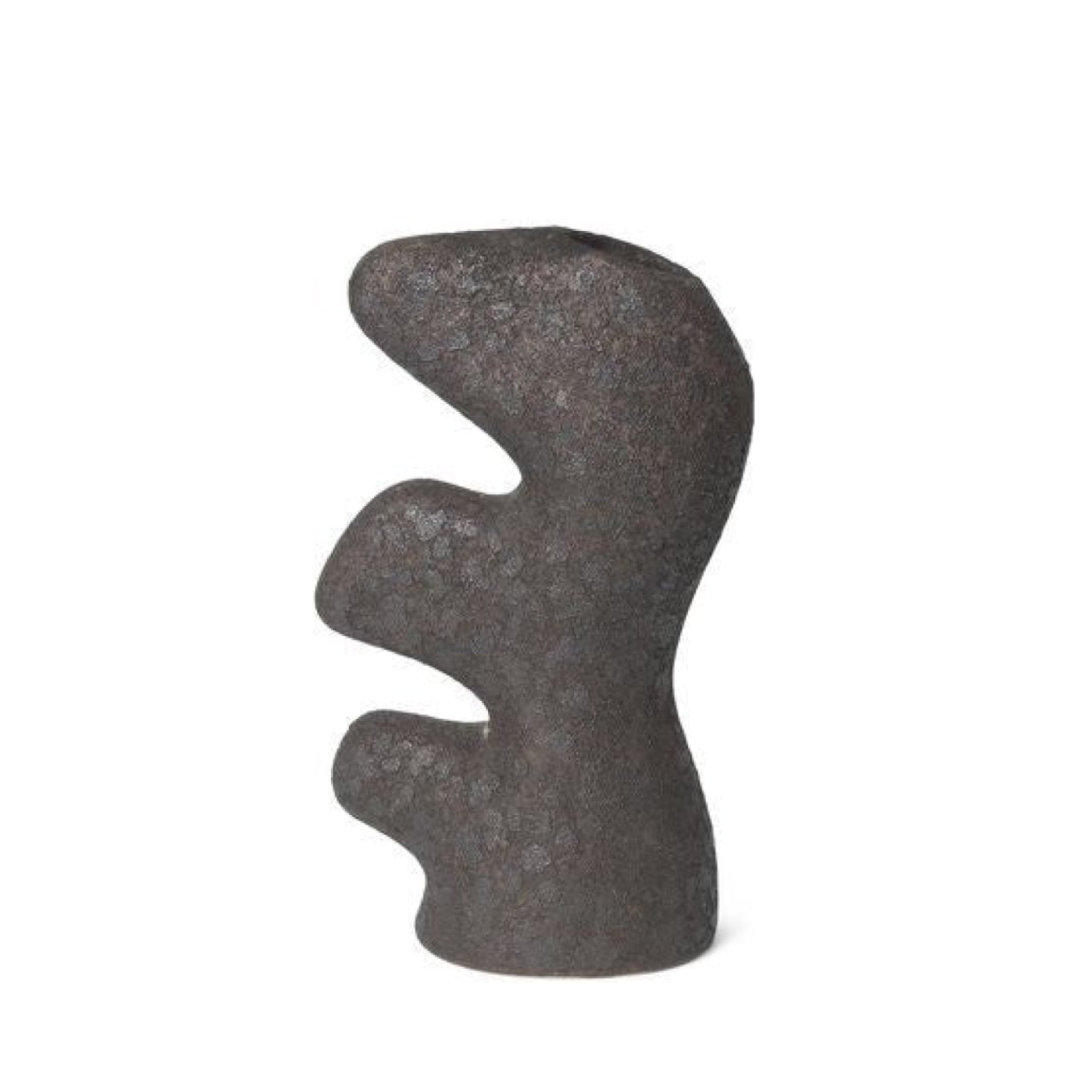 Ferm Living Yara Vase Small, Rustic Iron