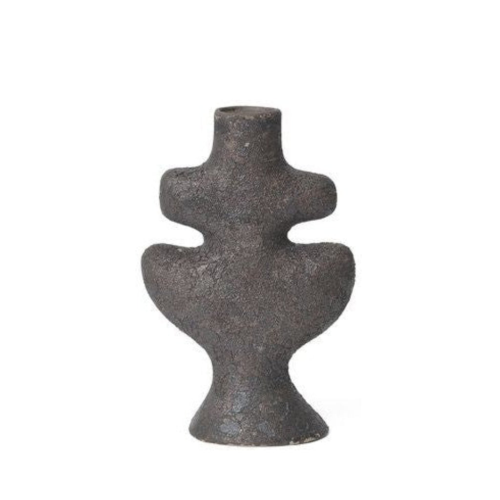 Ferm Living Yara Candle Holder Small, Rustic Iron