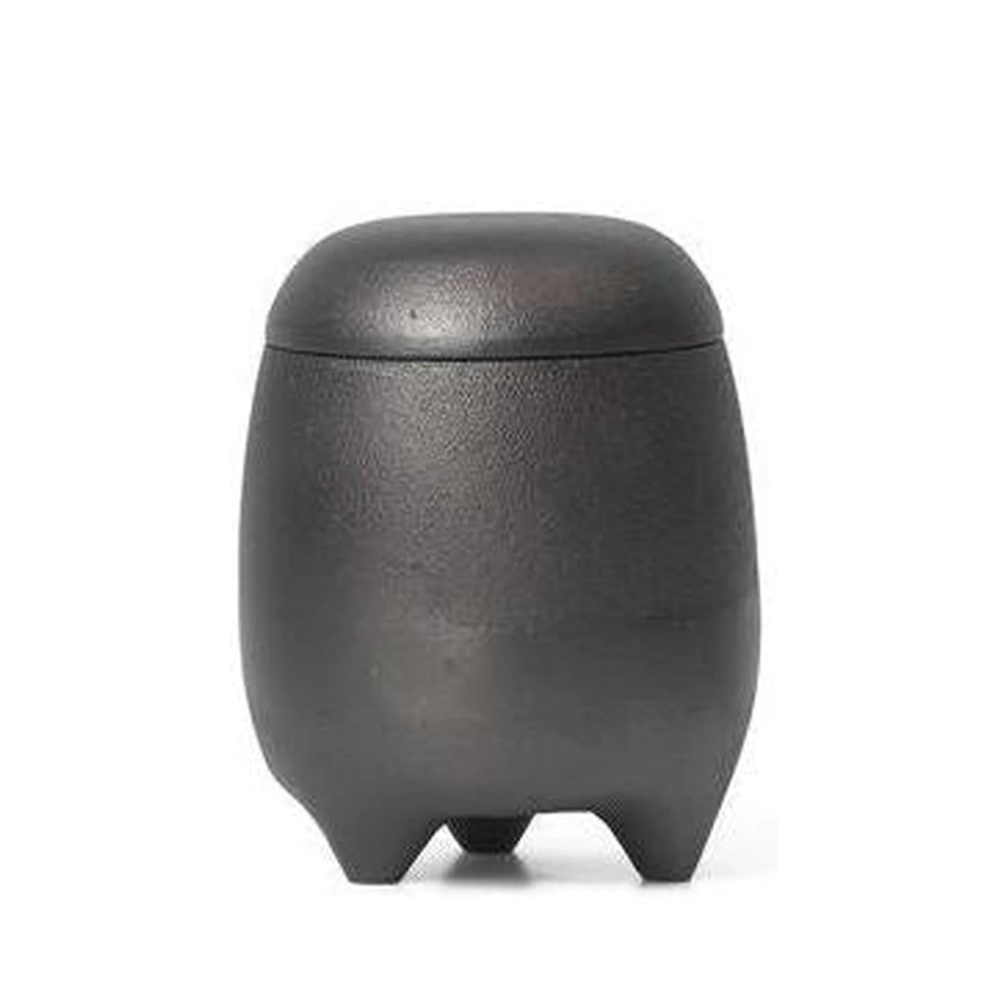 Ferm Living Evoke Candle, Blackened Aluminium