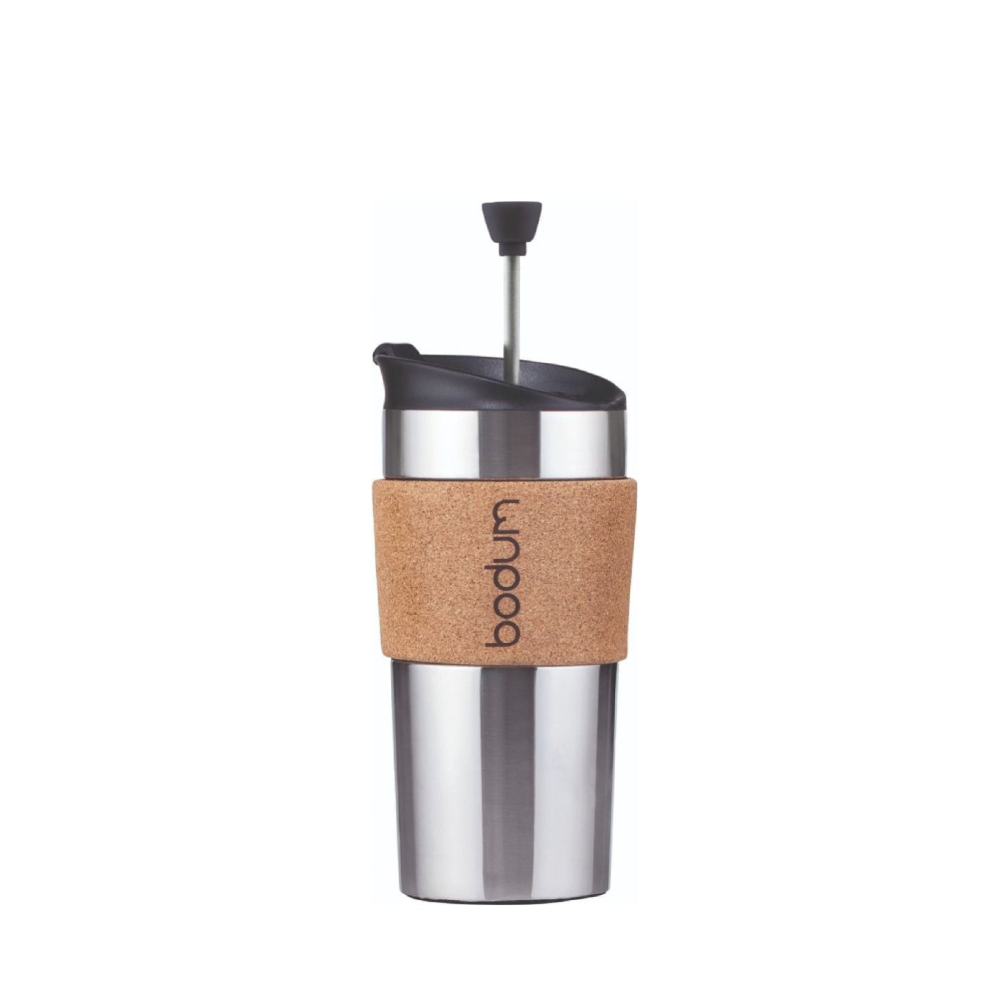 Bodum Travel Press Kaffeebereiter Doppelwandig, Cork