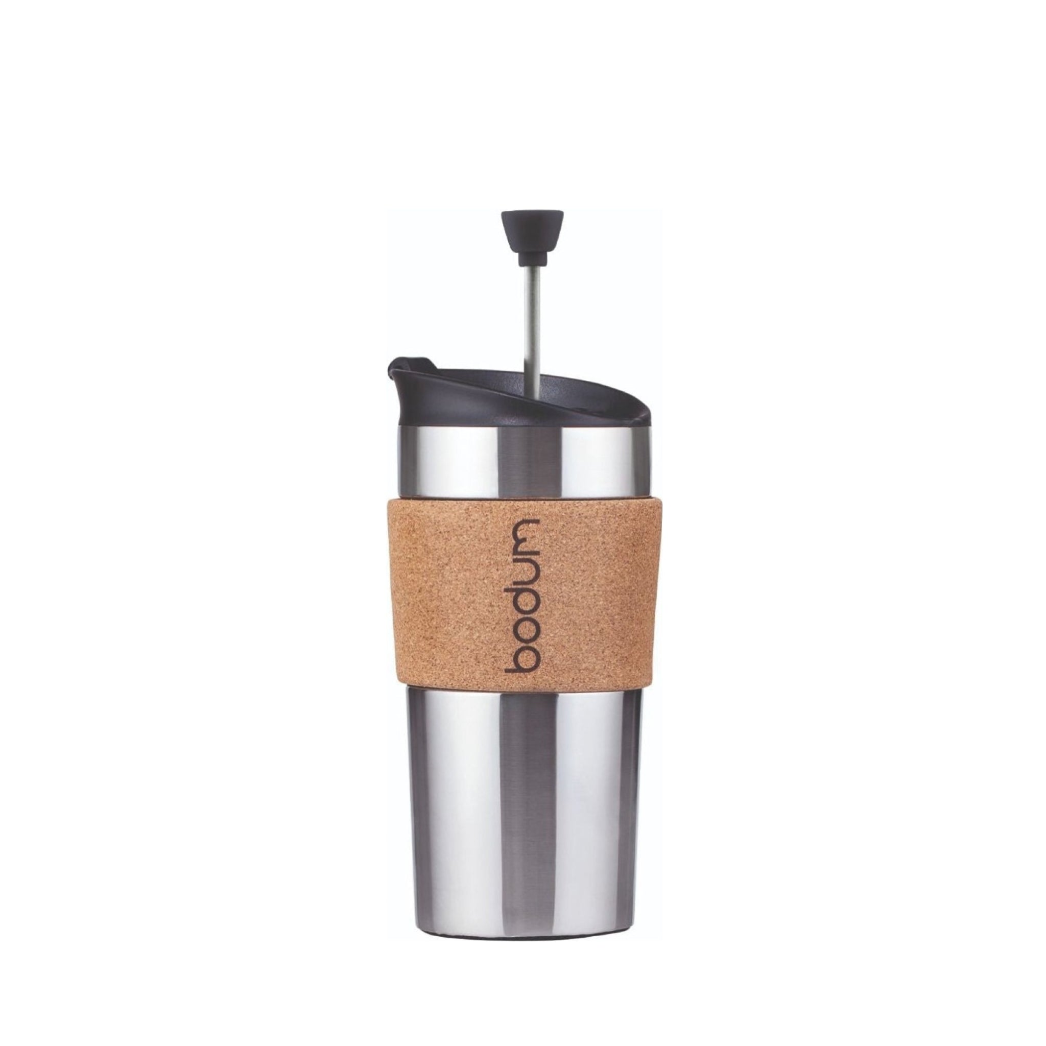Bodum Travel Press Kaffeebereiter Doppelwandig, Cork