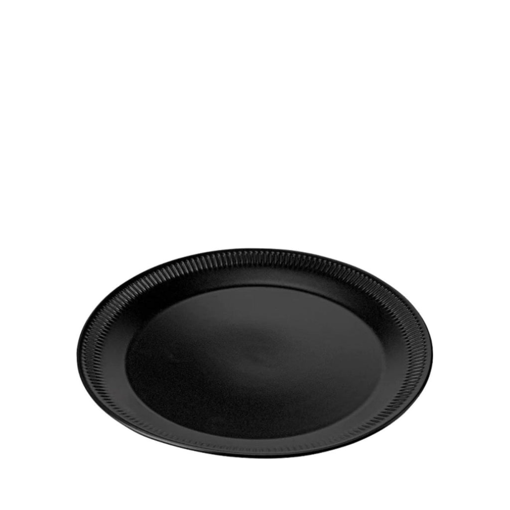 Knabstrup Keramik Plate ø 27 Cm, Black