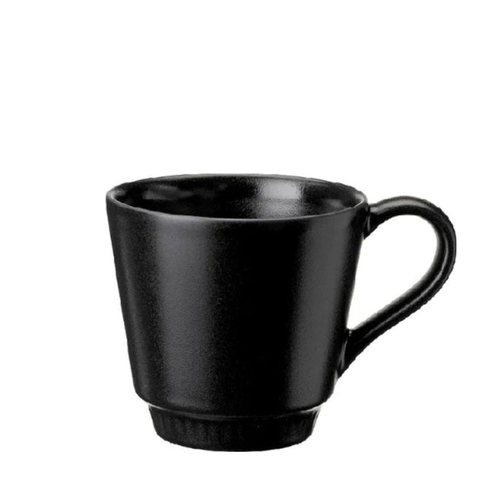 Knabstrup Keramik cup H 9 cm, black