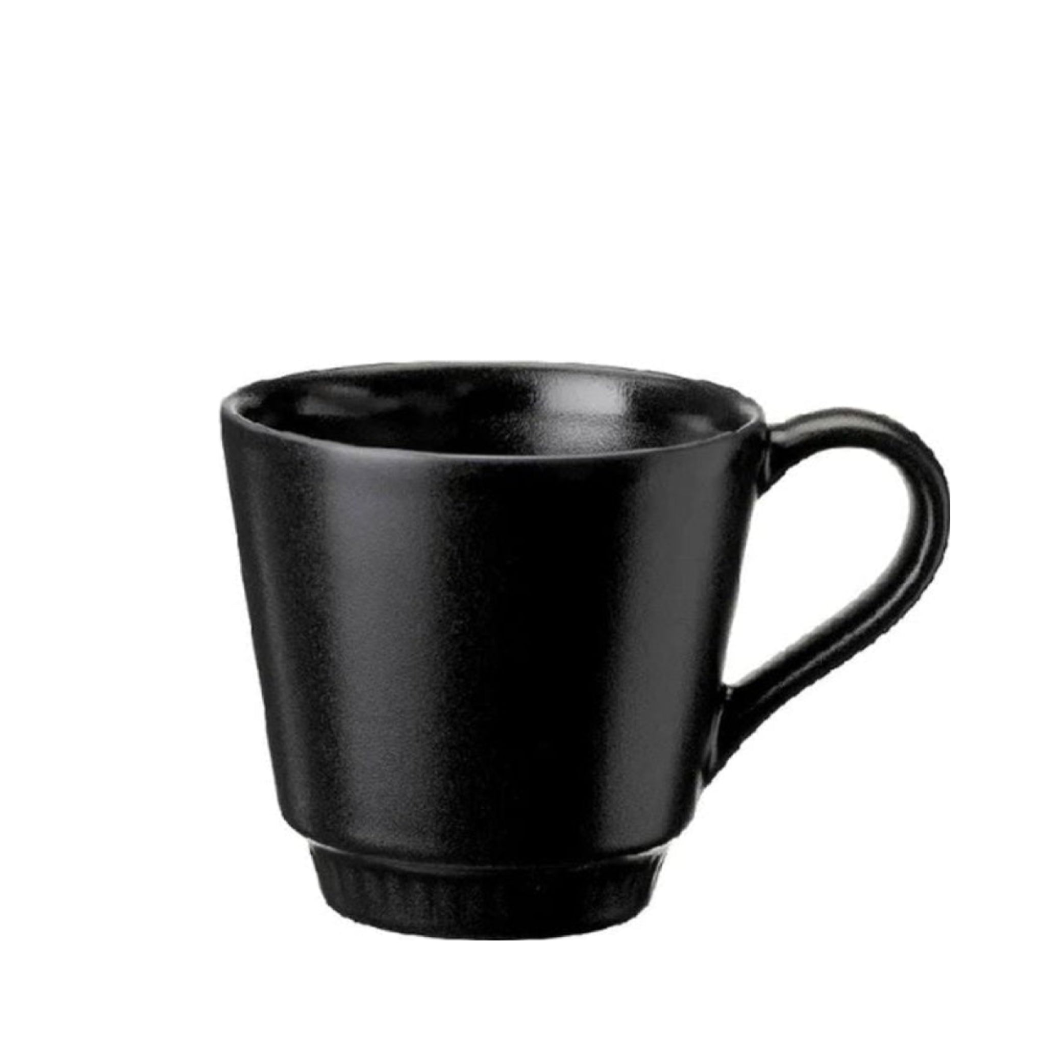 Knabstrup Keramik cup H 9 cm, black