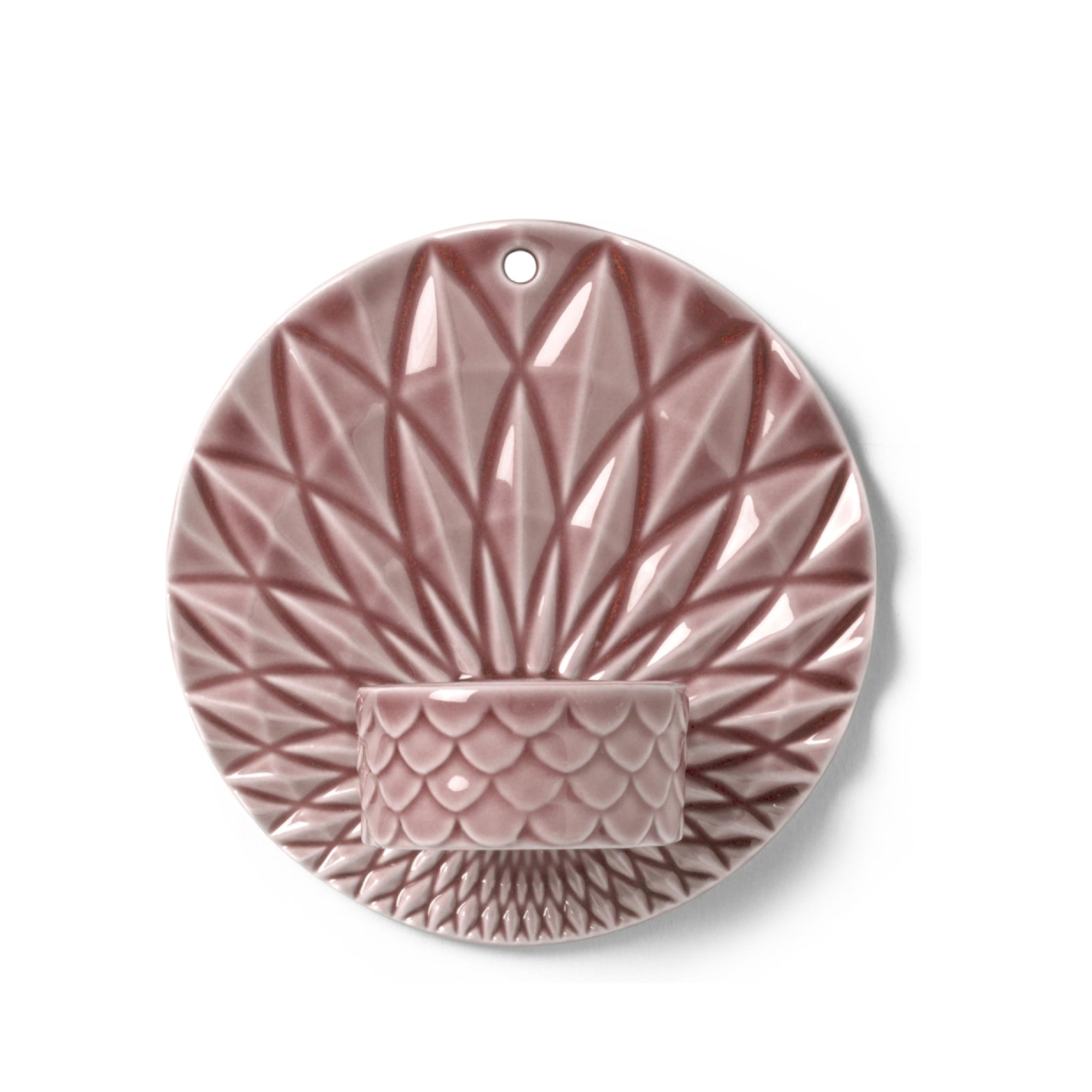 Dottir Pipanella Wall Votives Scales, Dusty Rose