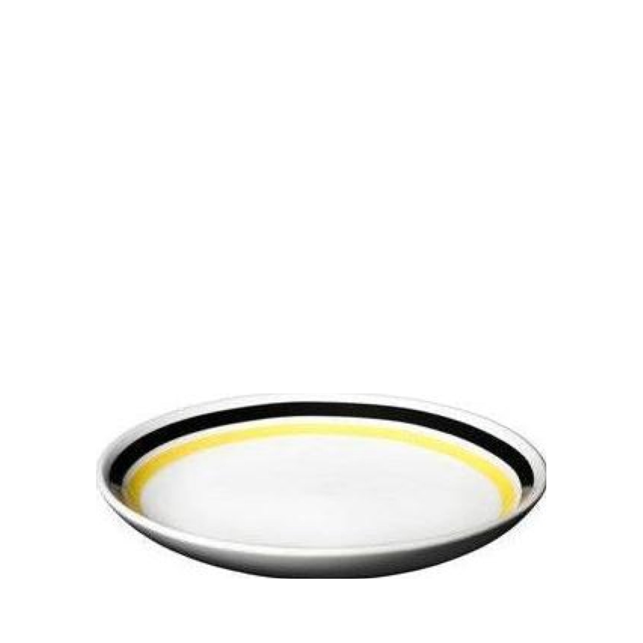 Kähler Omaggio Plate Yellow, ø21 Cm