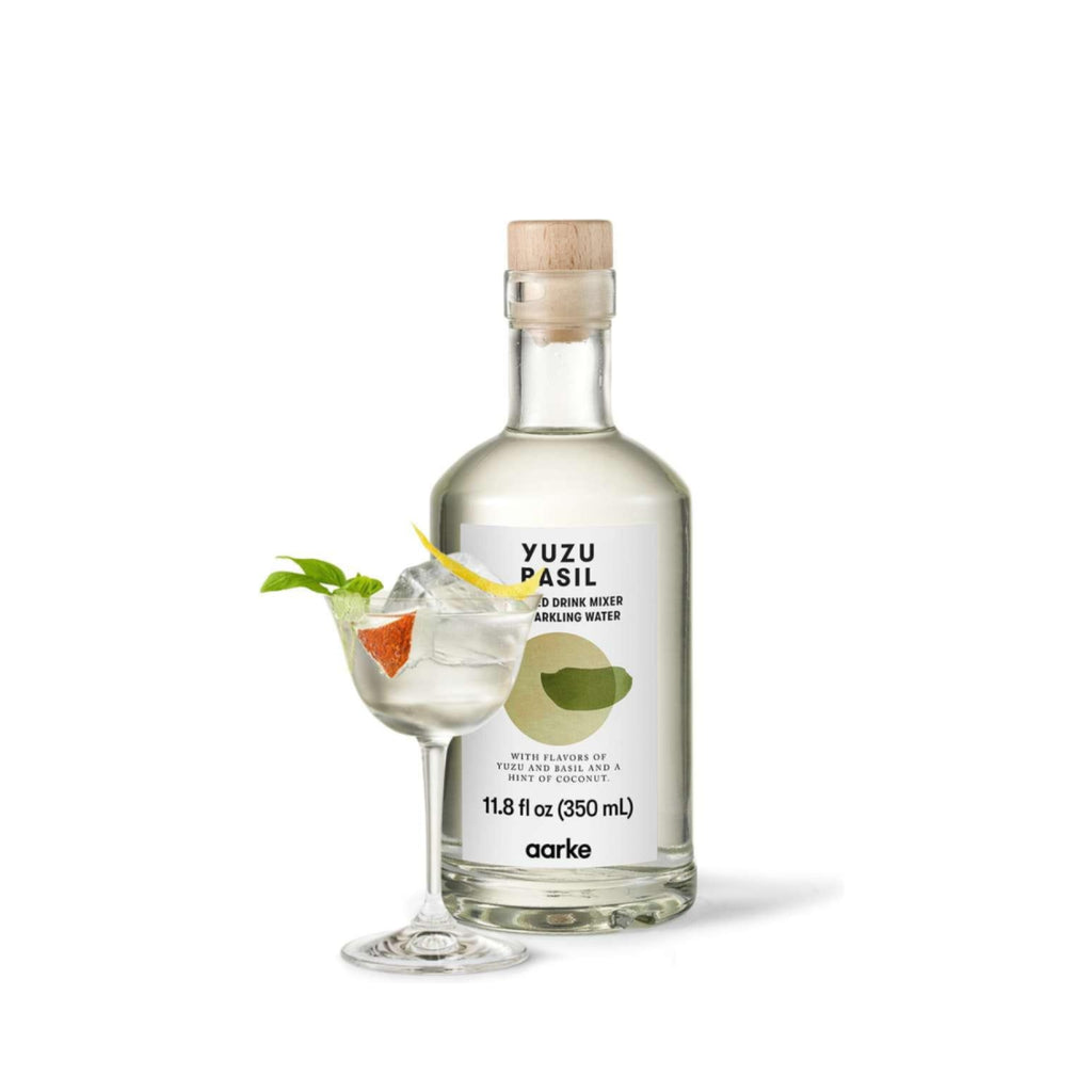 Aarke Yuzu Basil Drink Mixer: Refreshing Home Bar Essential