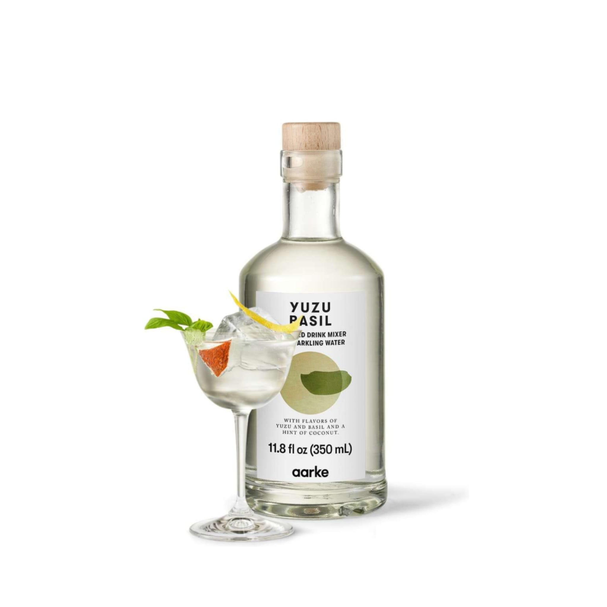Aarke Yuzu Basil Drink Mixer: Refreshing Home Bar Essential