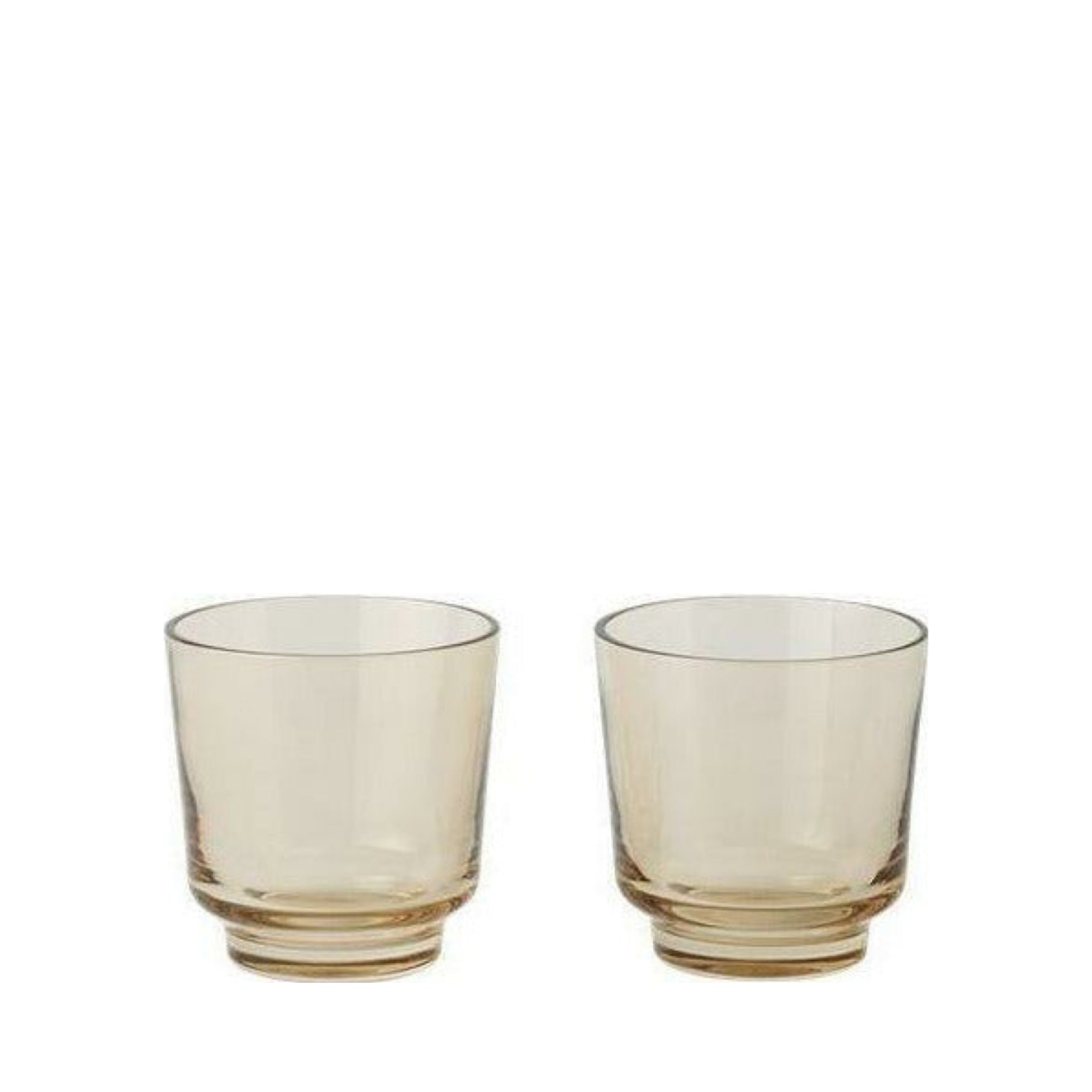 Muuto Raise Drinking Glass Set Of 20 Cl, Burnt Orange