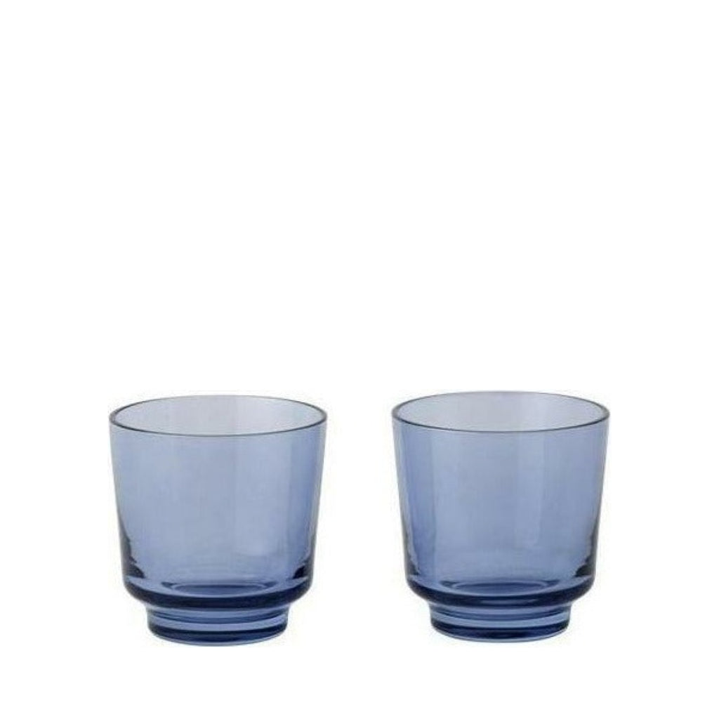 Muuto Raise Drinking Glass Set Of 20 Cl, Dark Blue