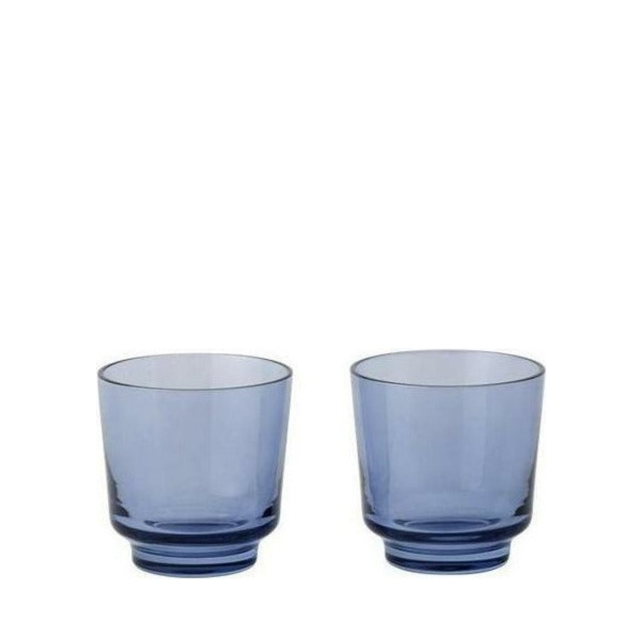 Muuto Raise Drinking Glass Set Of 20 Cl, Dark Blue