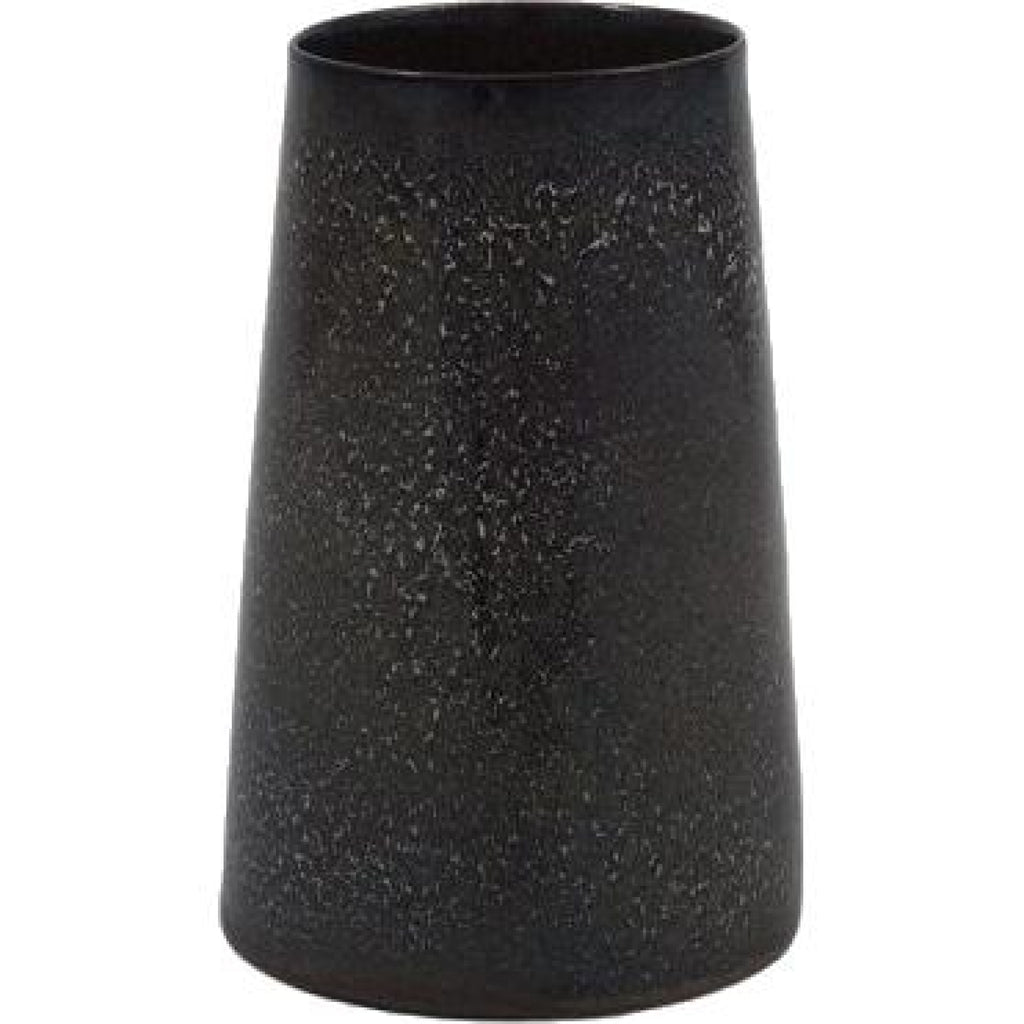 Klassik Studio Aron Cone Vase, dark brown