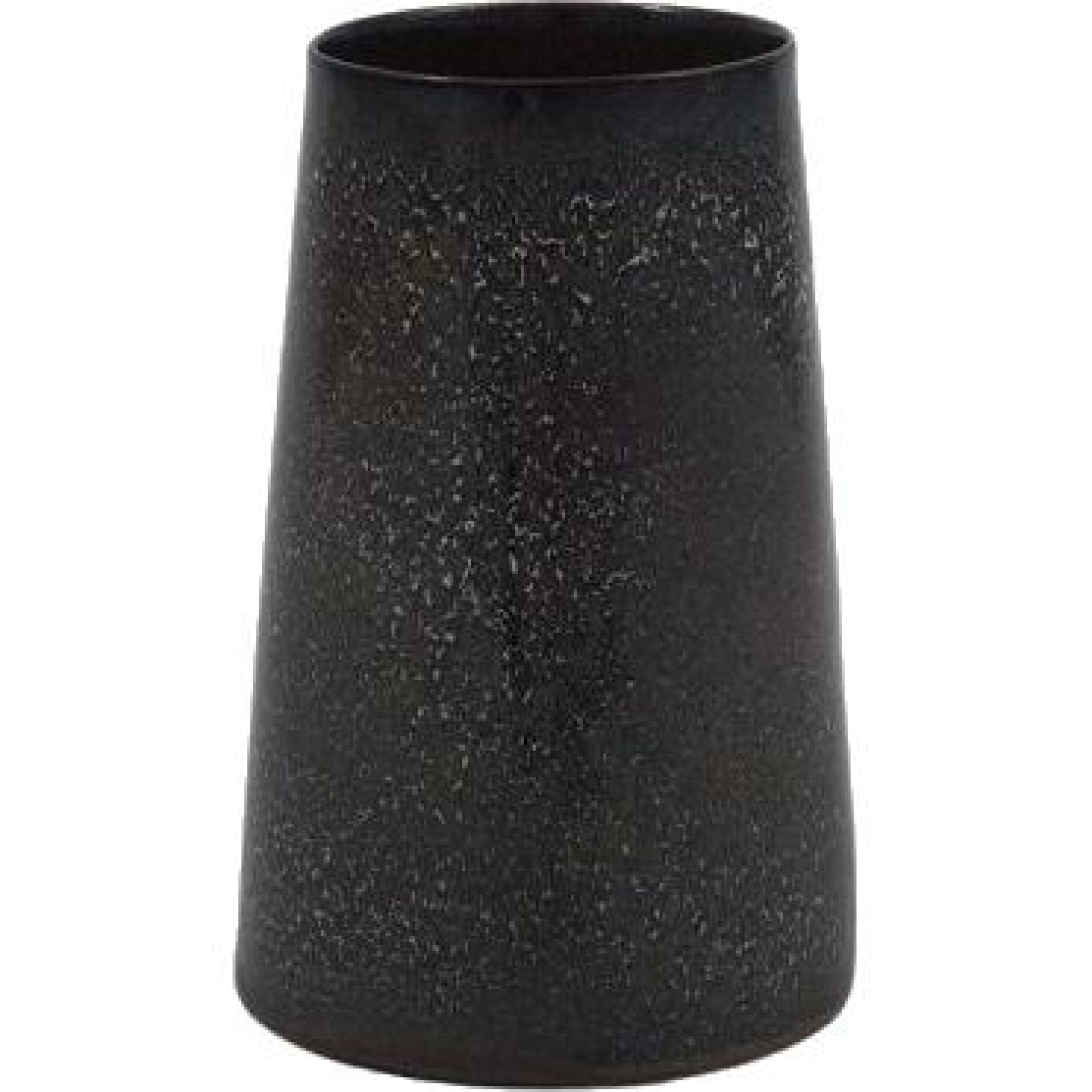 Klassik Studio Aron Cone Vase, dark brown